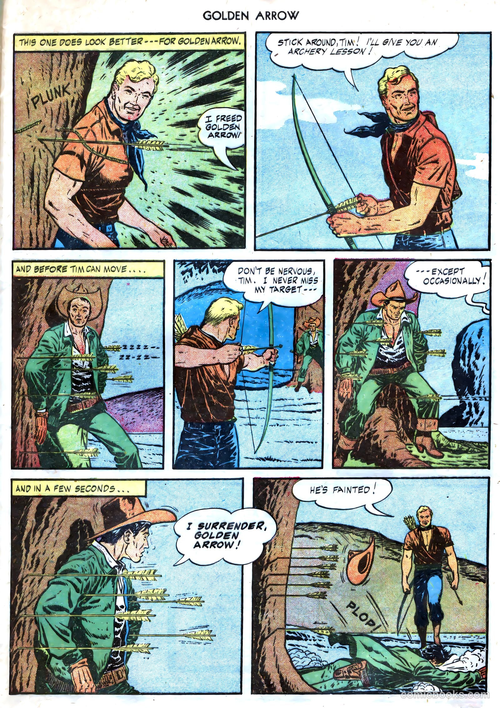 Golden Arrow #3 (1945) — page 33 of 36