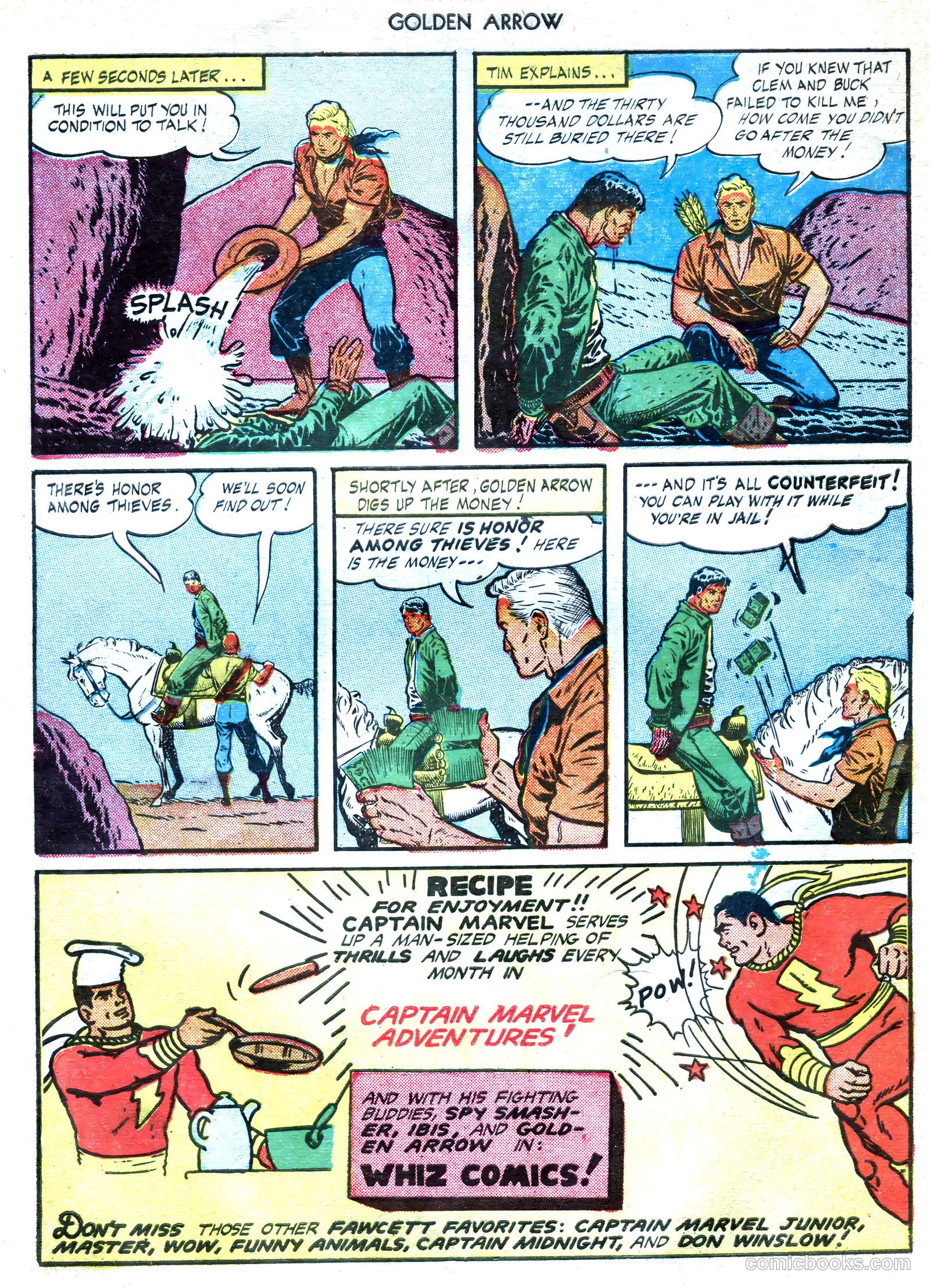 Golden Arrow #3 (1945) — page 34 of 36