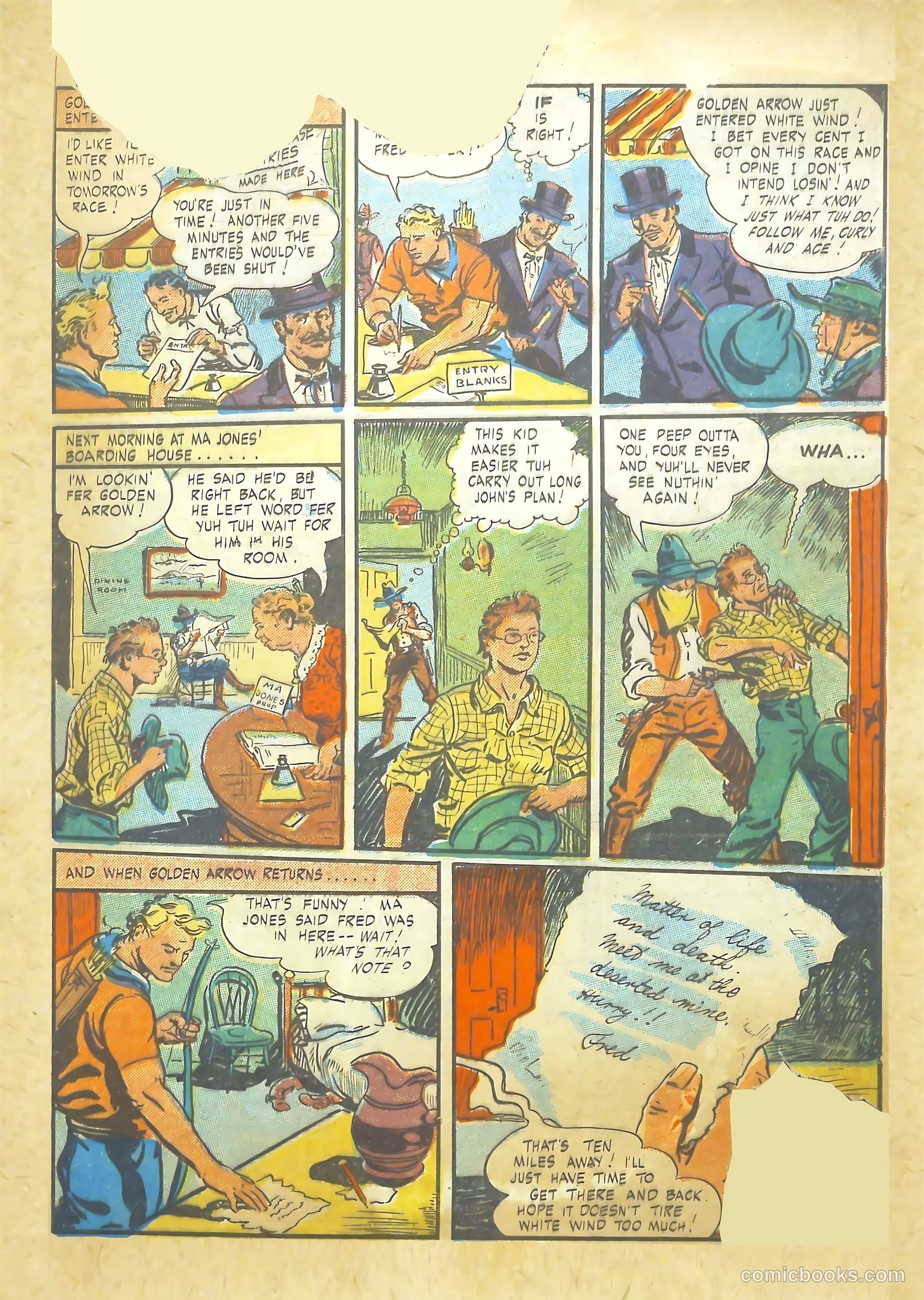 Golden Arrow #4 (1946) — page 5 of 32