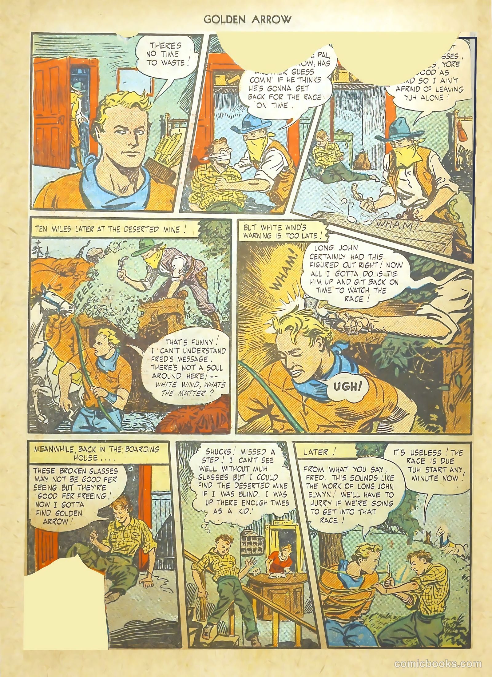 Golden Arrow #4 (1946) — page 6 of 32