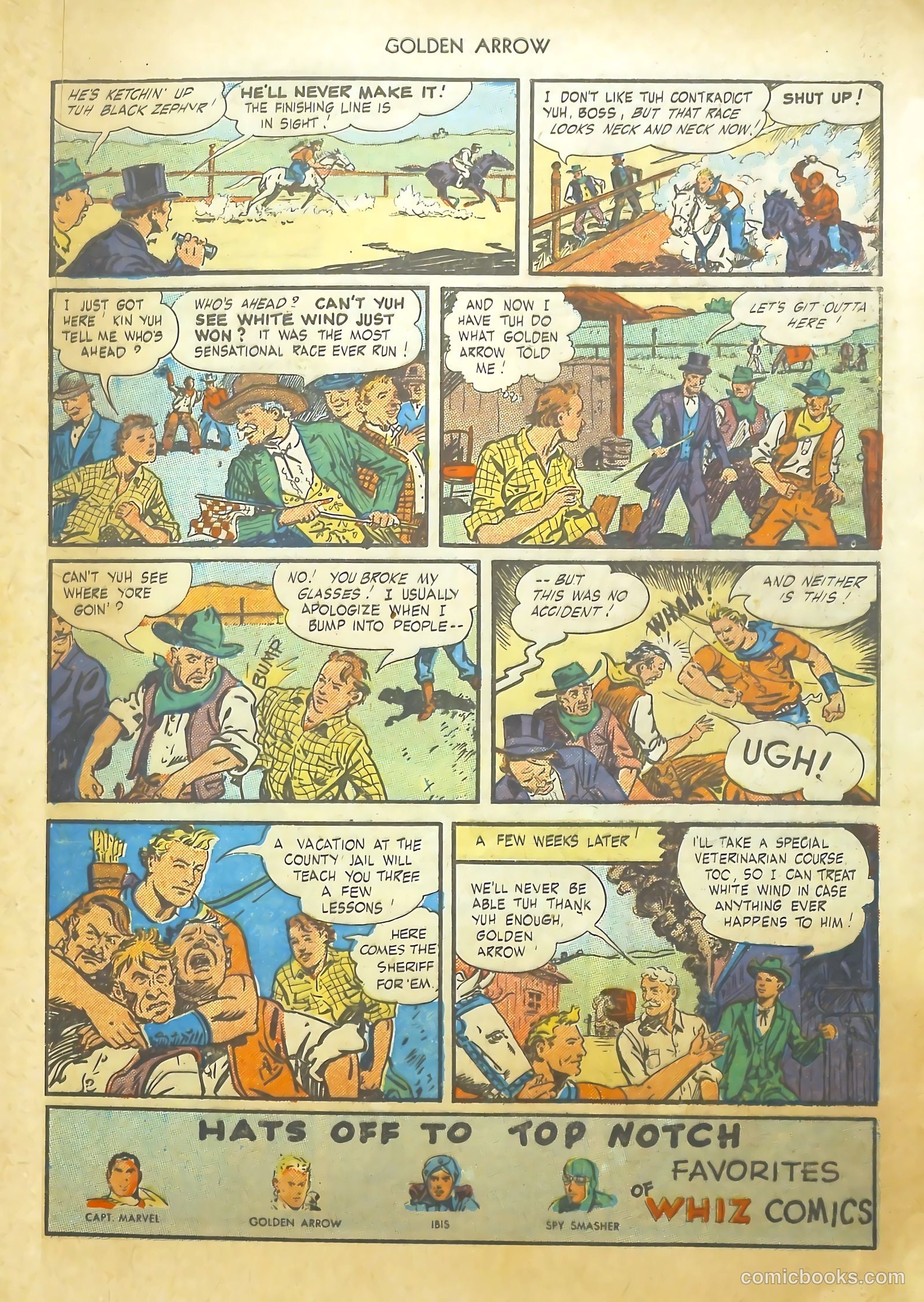 Golden Arrow #4 (1946) — page 9 of 32