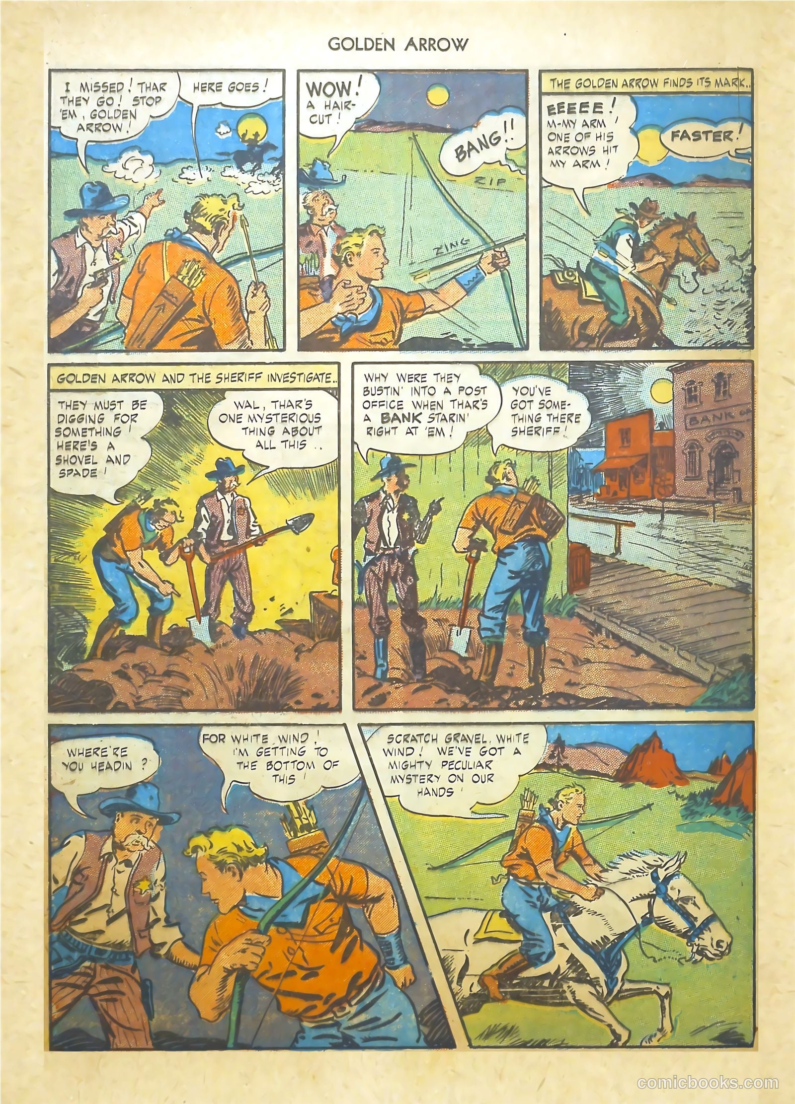 Golden Arrow #4 (1946) — page 12 of 32