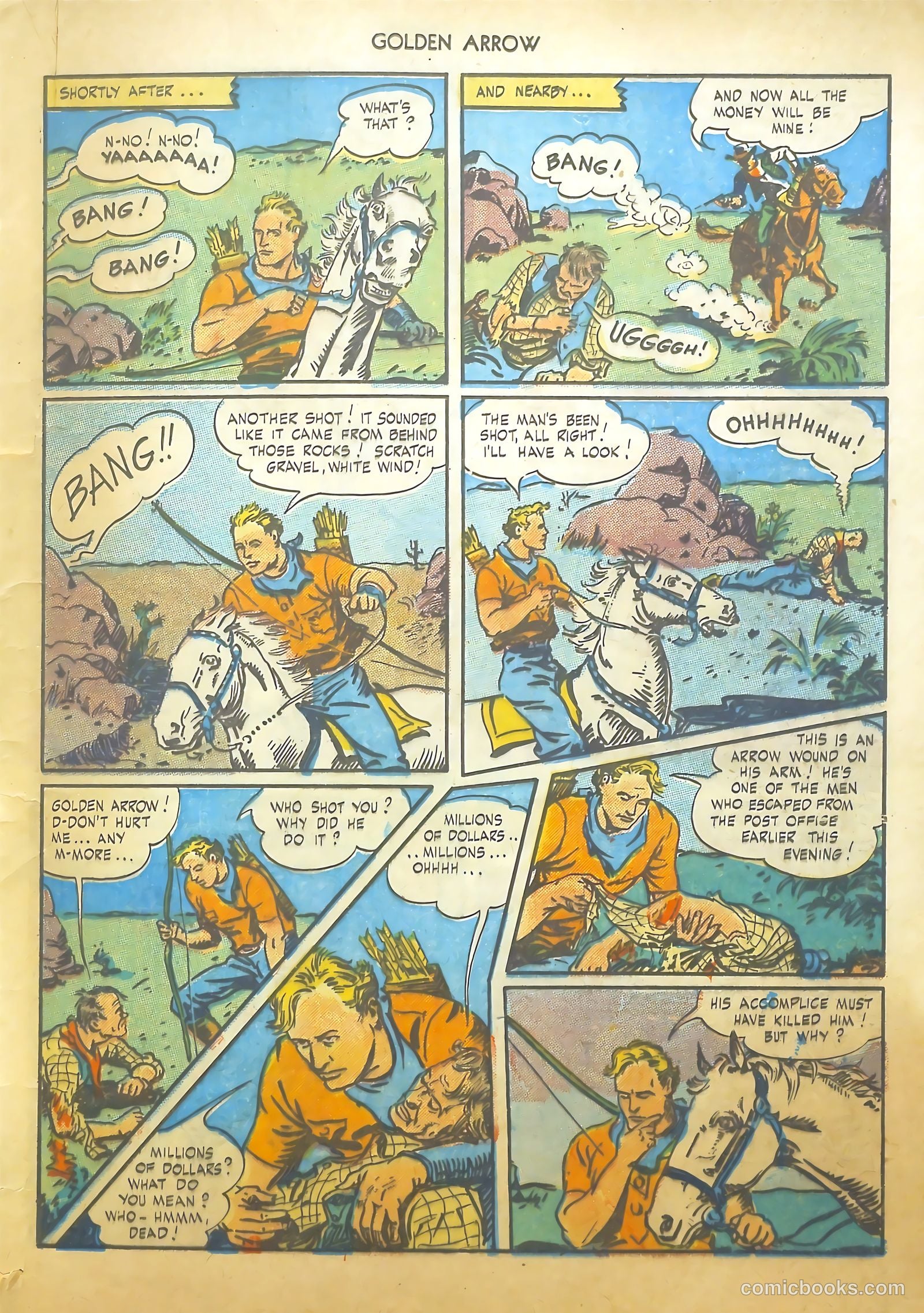 Golden Arrow #4 (1946) — page 13 of 32