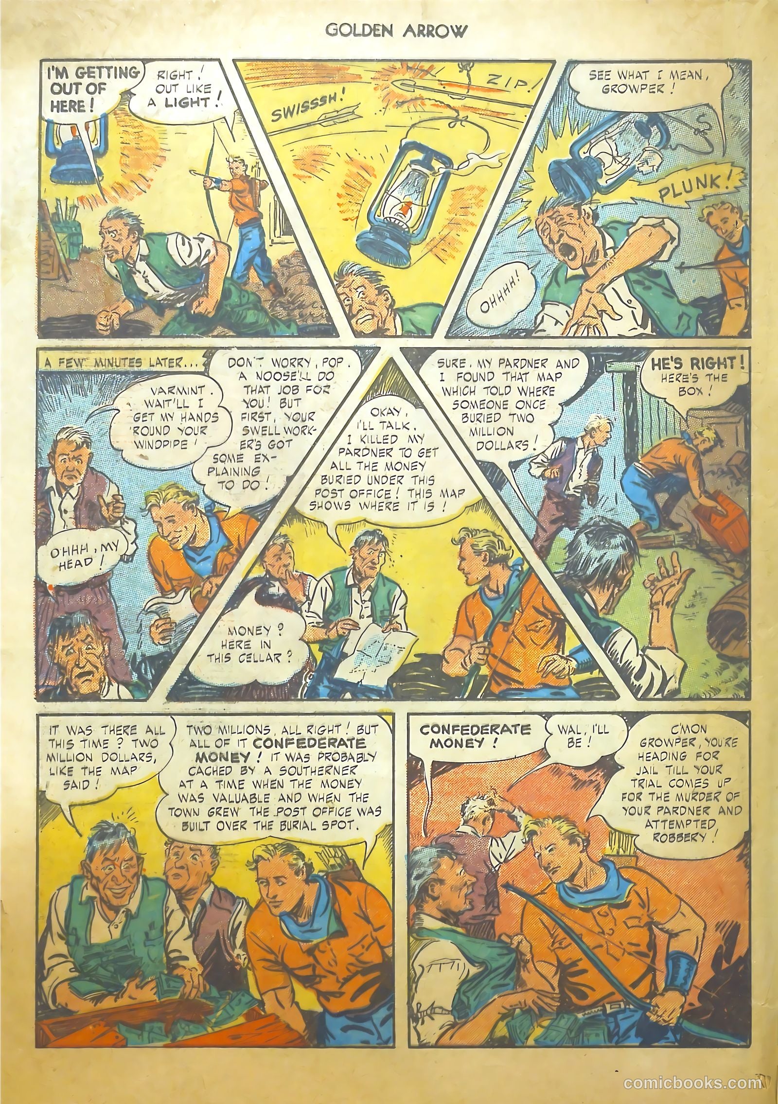 Golden Arrow #4 (1946) — page 16 of 32