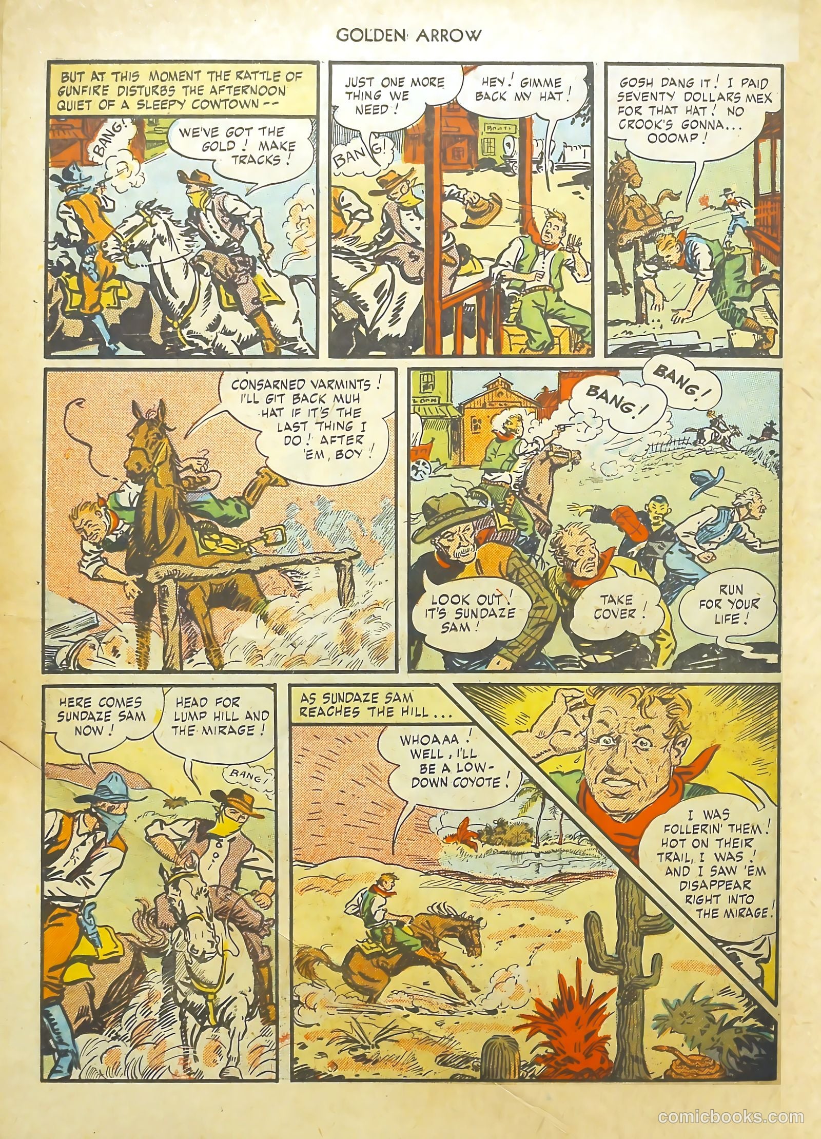 Golden Arrow #4 (1946) — page 18 of 32