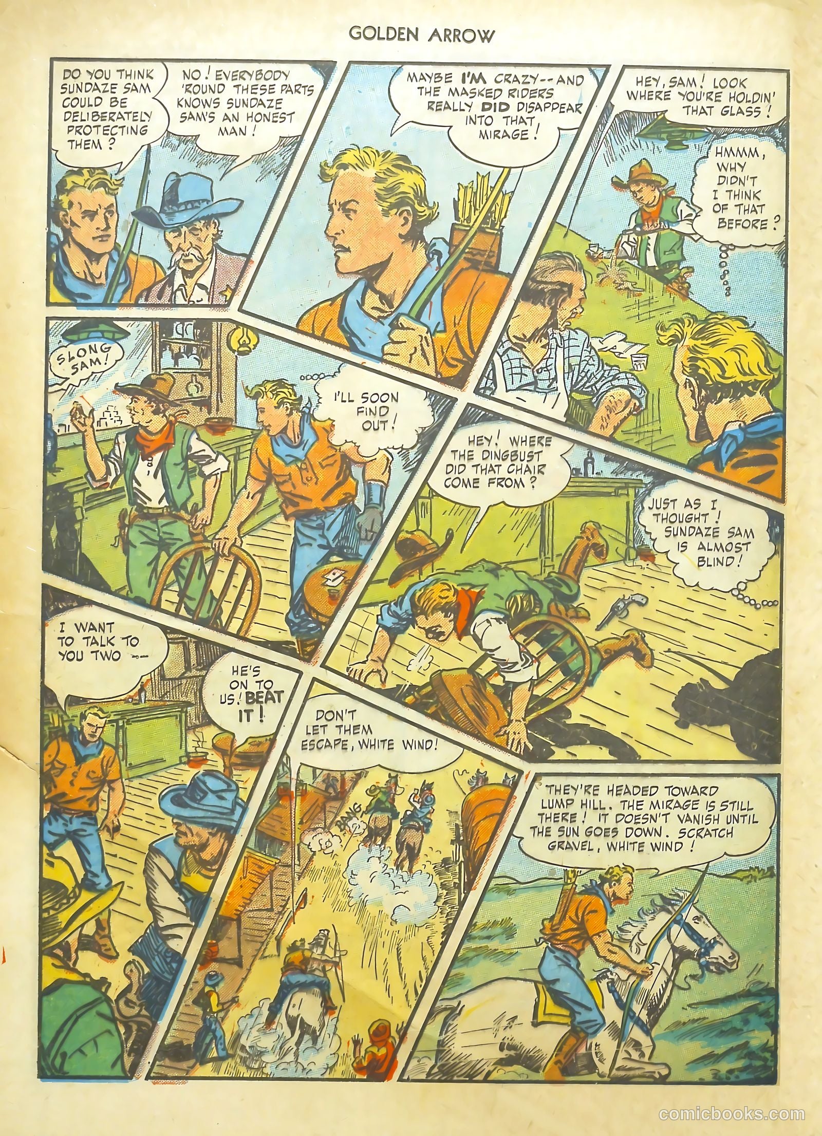 Golden Arrow #4 (1946) — page 20 of 32