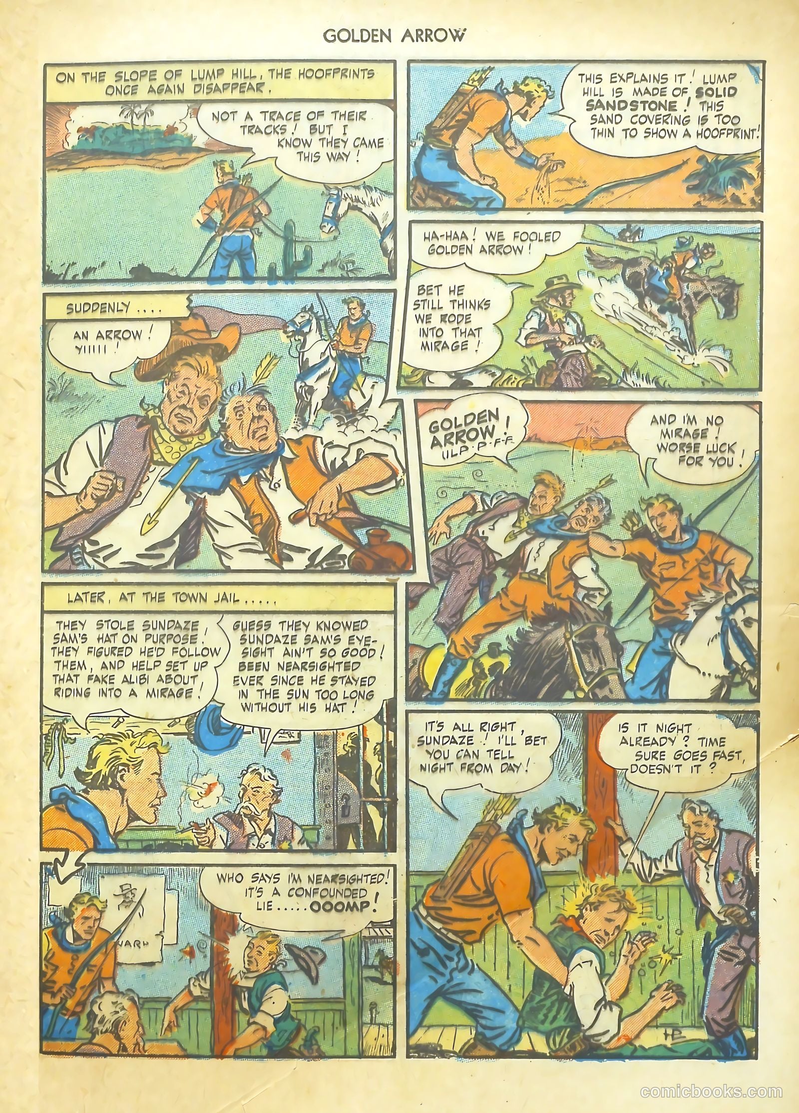 Golden Arrow #4 (1946) — page 21 of 32