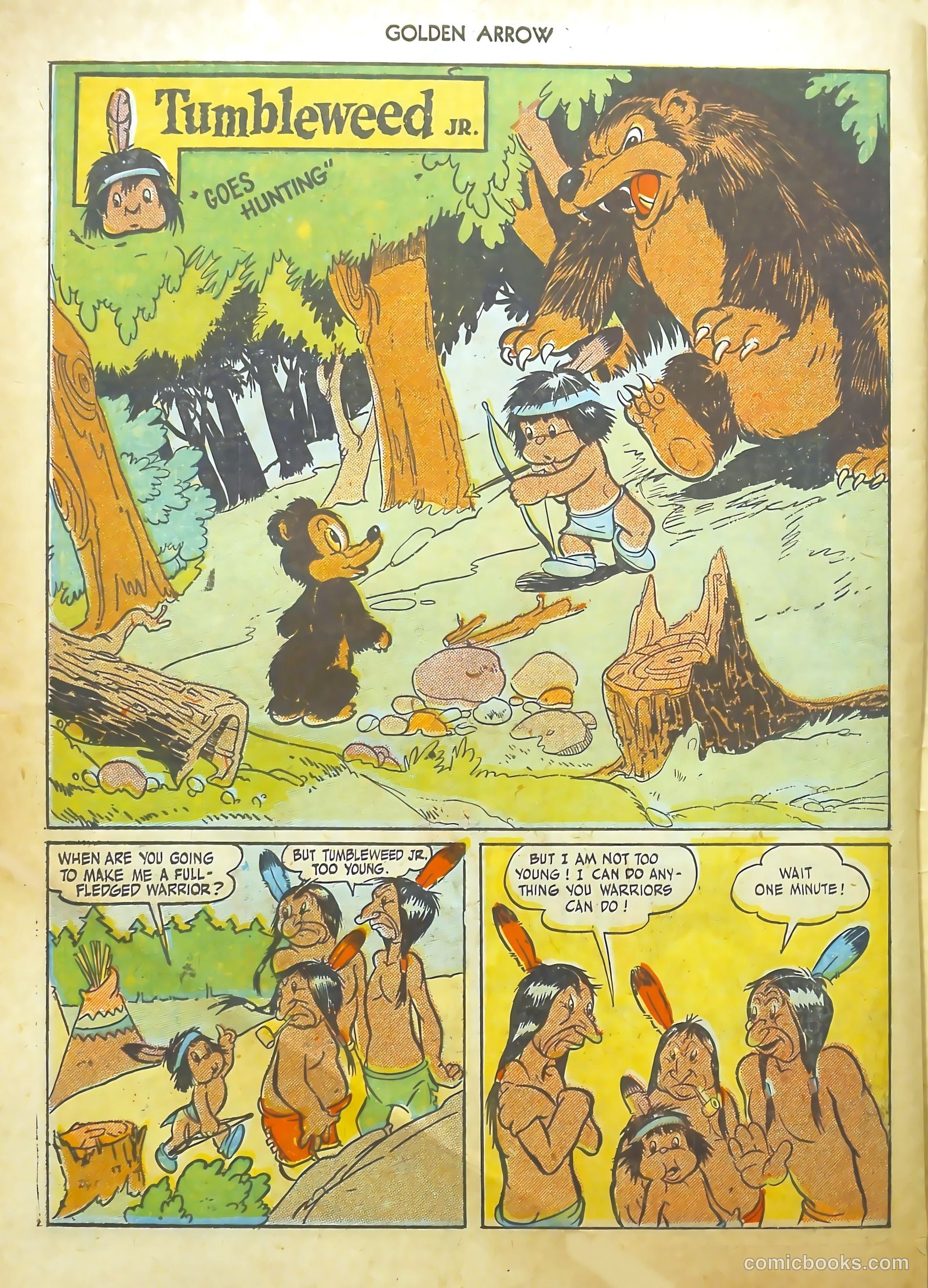 Golden Arrow #4 (1946) — page 22 of 32