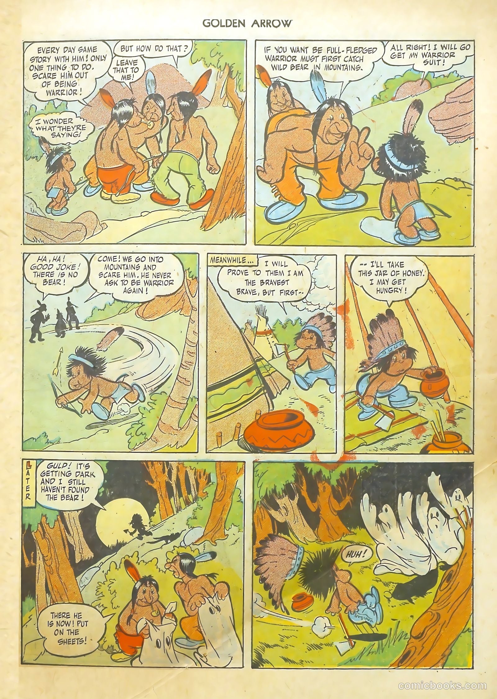 Golden Arrow #4 (1946) — page 23 of 32