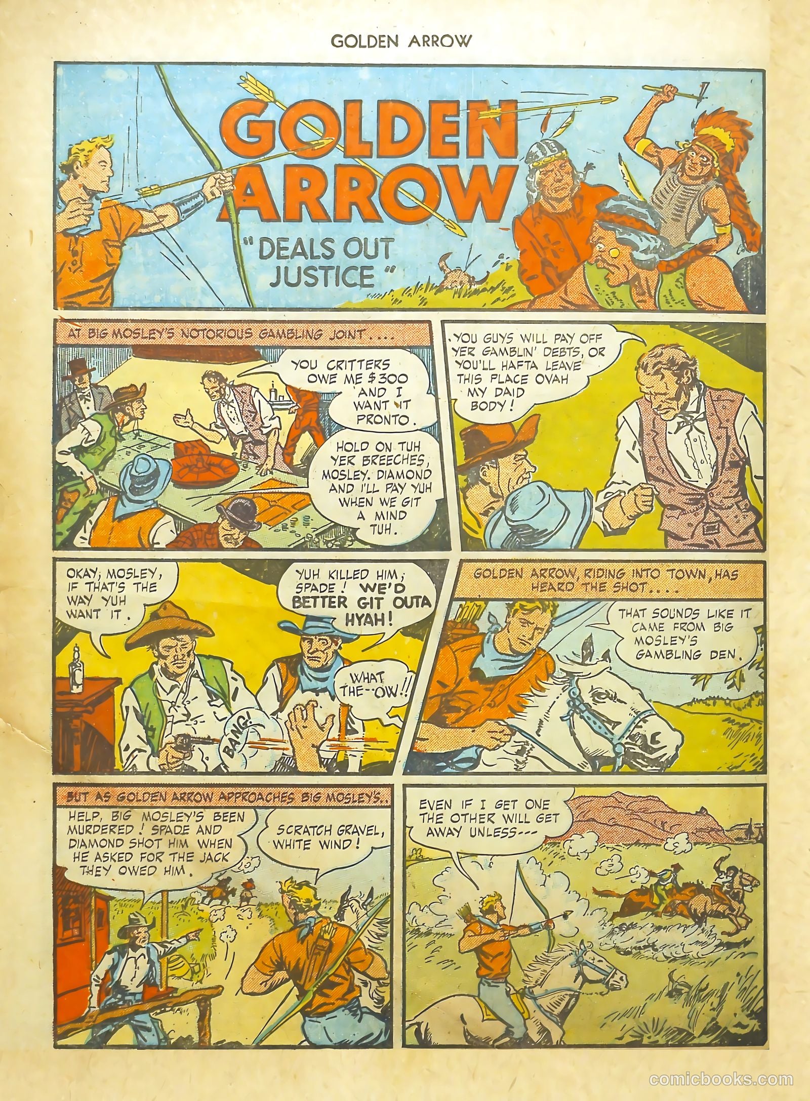 Golden Arrow #4 (1946) — page 26 of 32