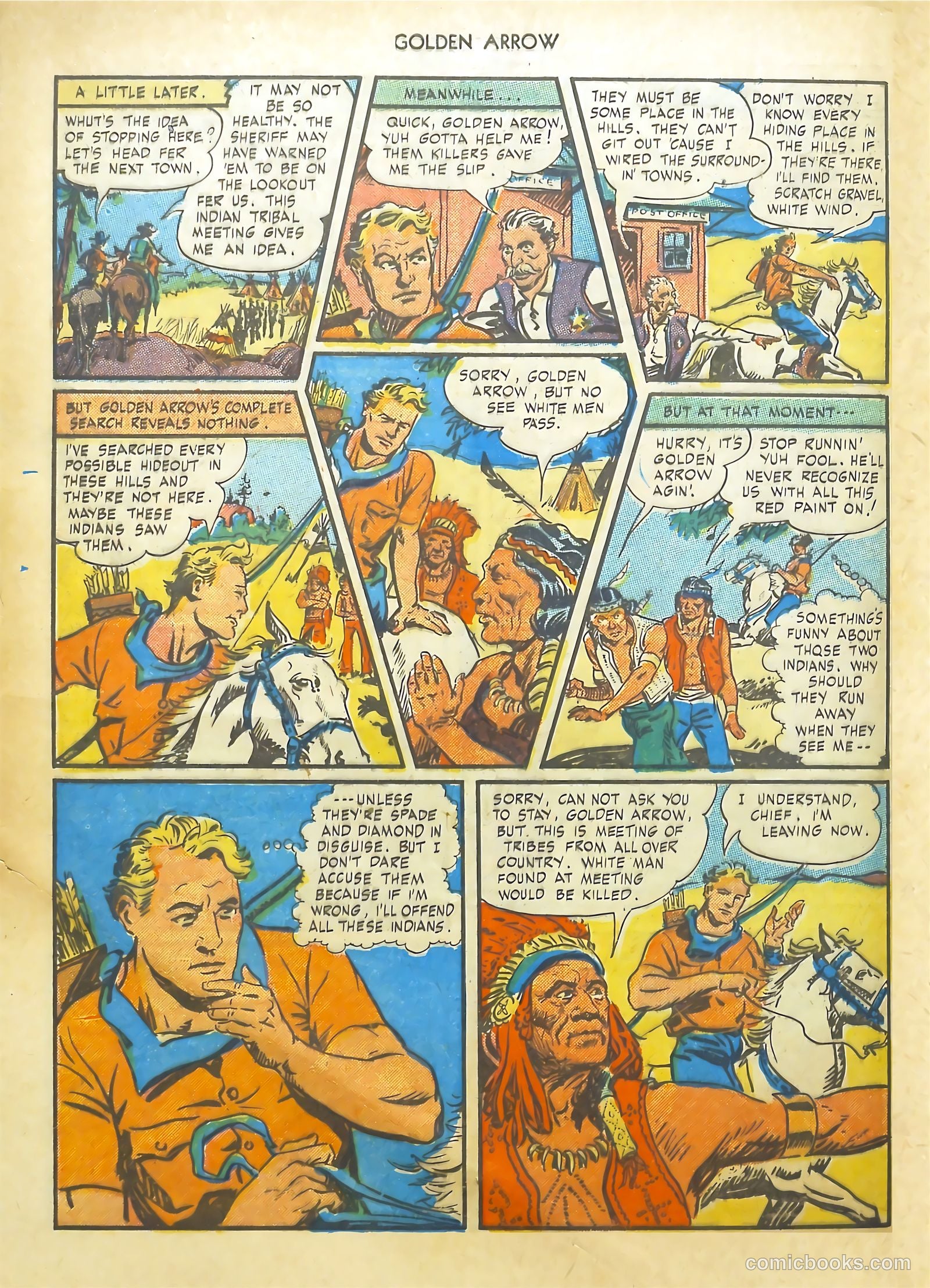 Golden Arrow #4 (1946) — page 28 of 32