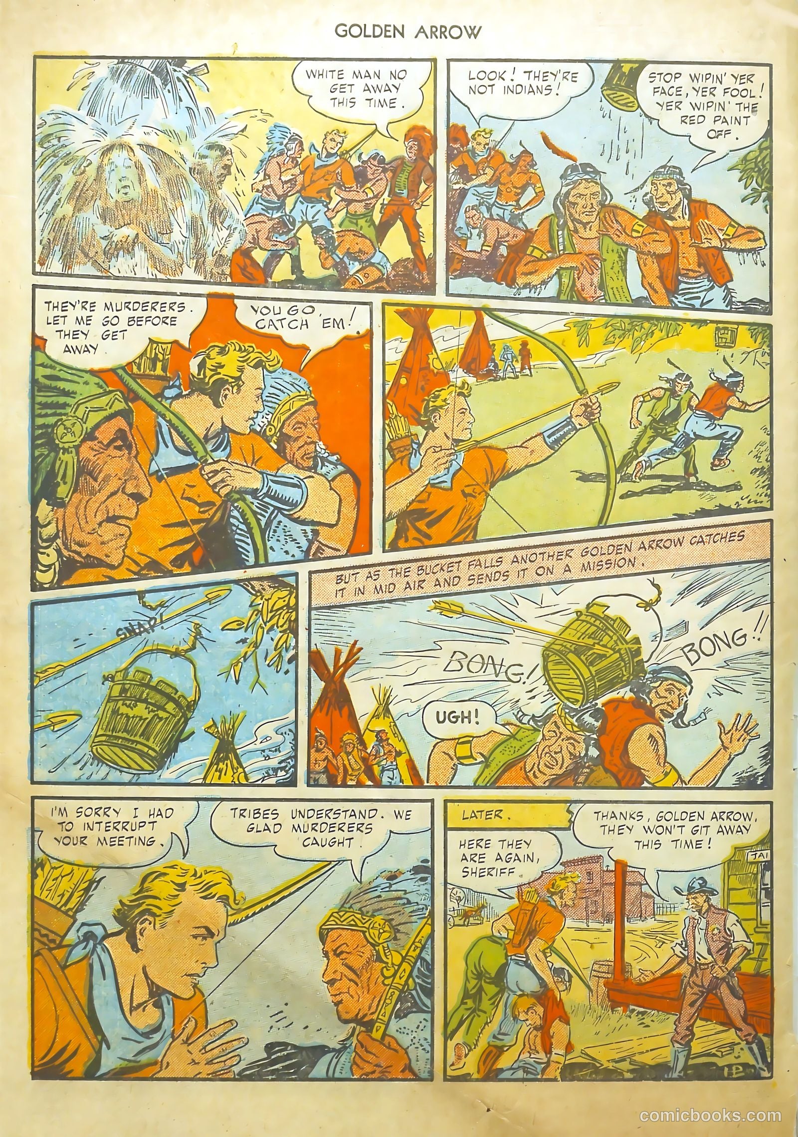 Golden Arrow #4 (1946) — page 30 of 32