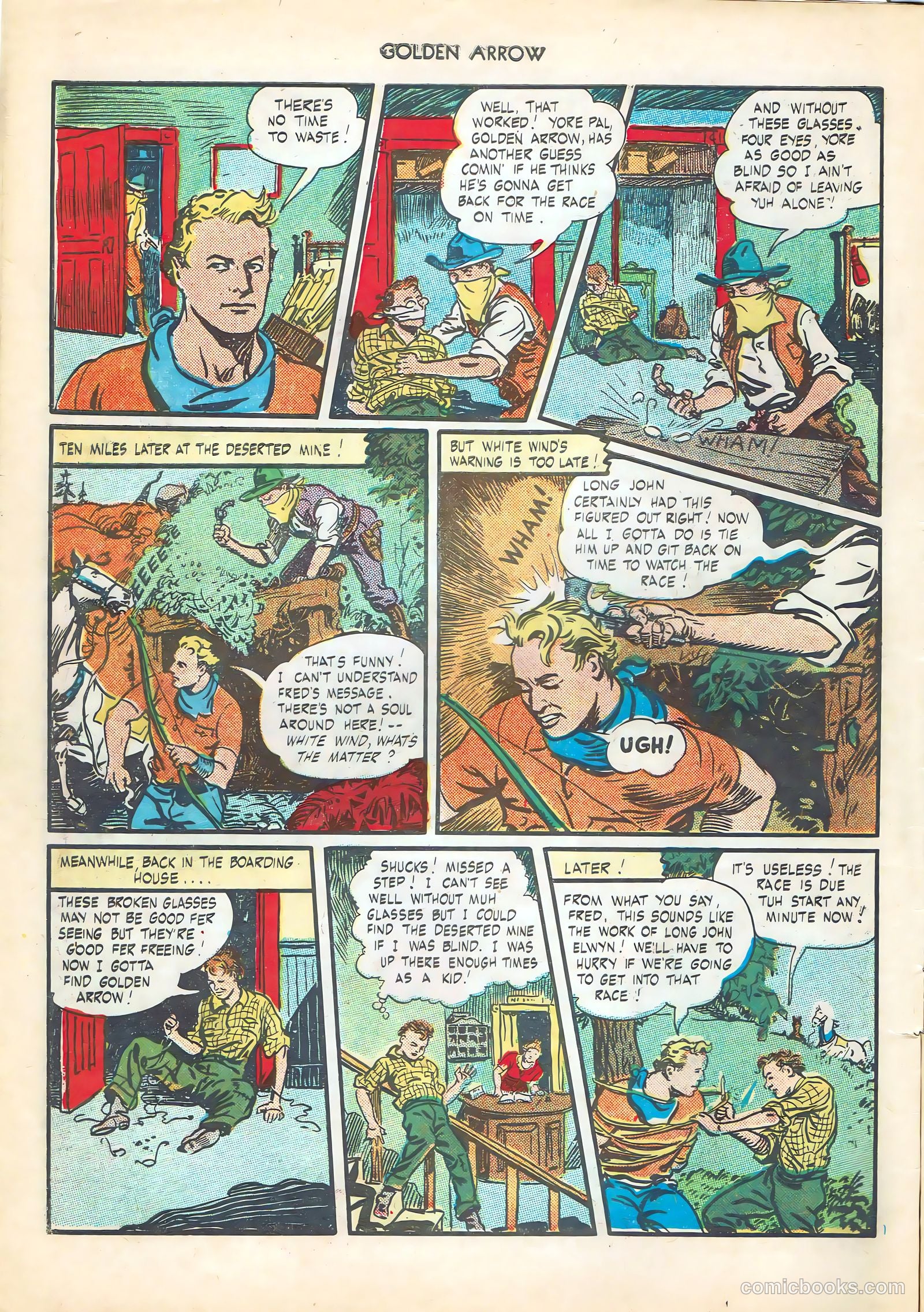 Golden Arrow #4 (1946) — page 6 of 37