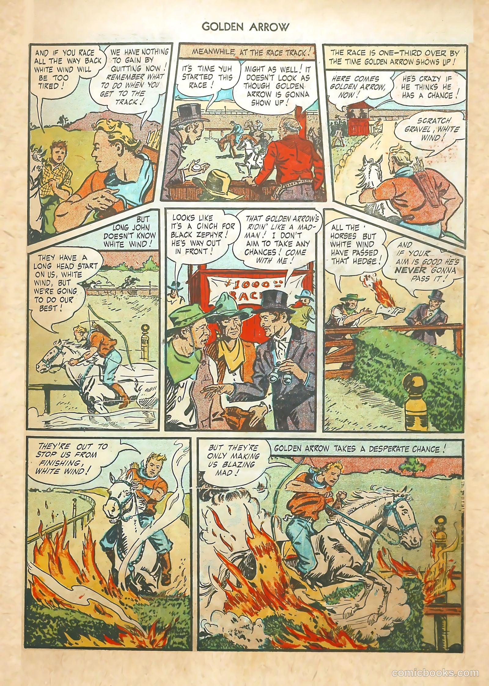Golden Arrow #4 (1946) — page 7 of 37