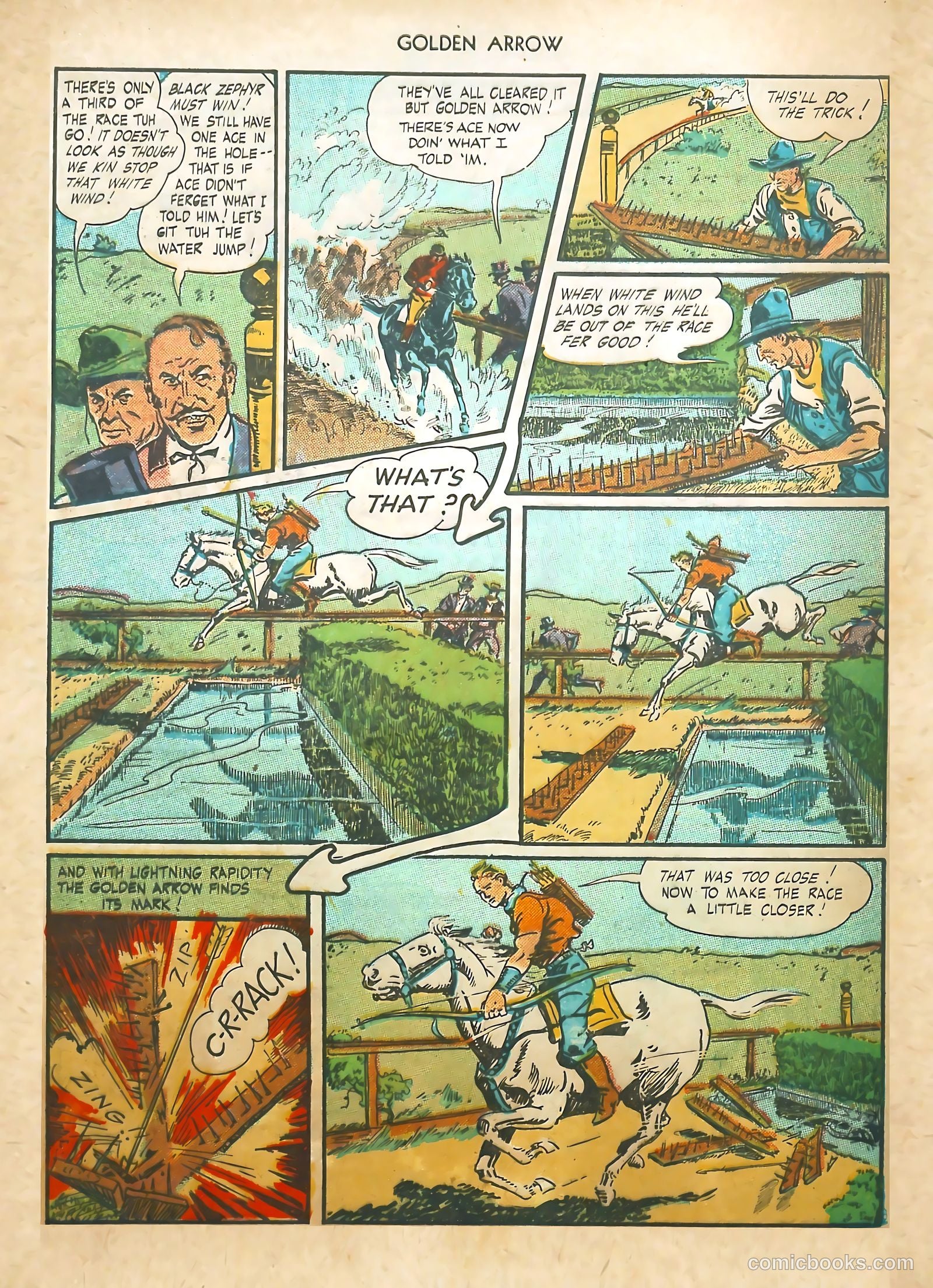 Golden Arrow #4 (1946) — page 8 of 37