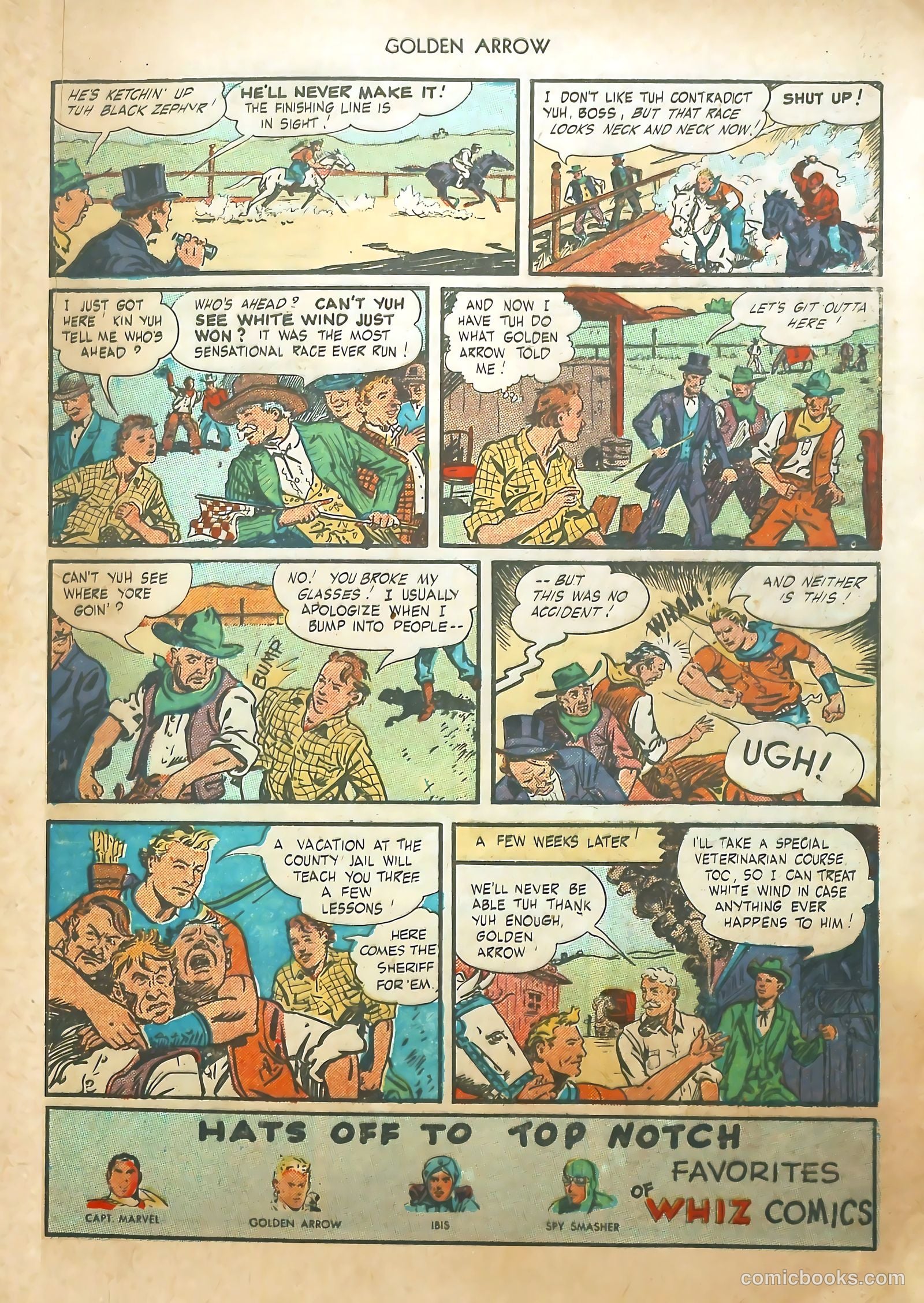 Golden Arrow #4 (1946) — page 9 of 37