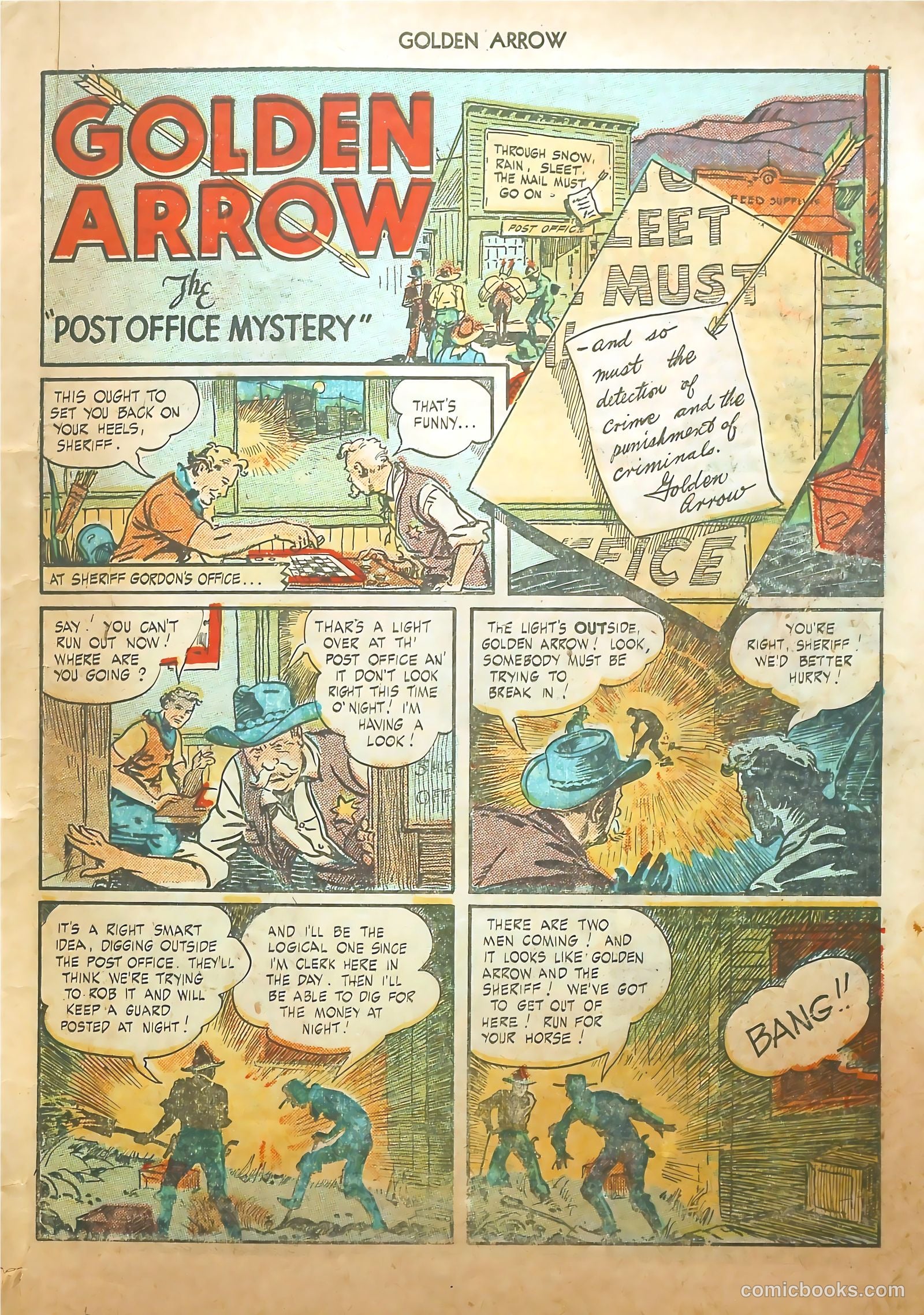 Golden Arrow #4 (1946) — page 11 of 37