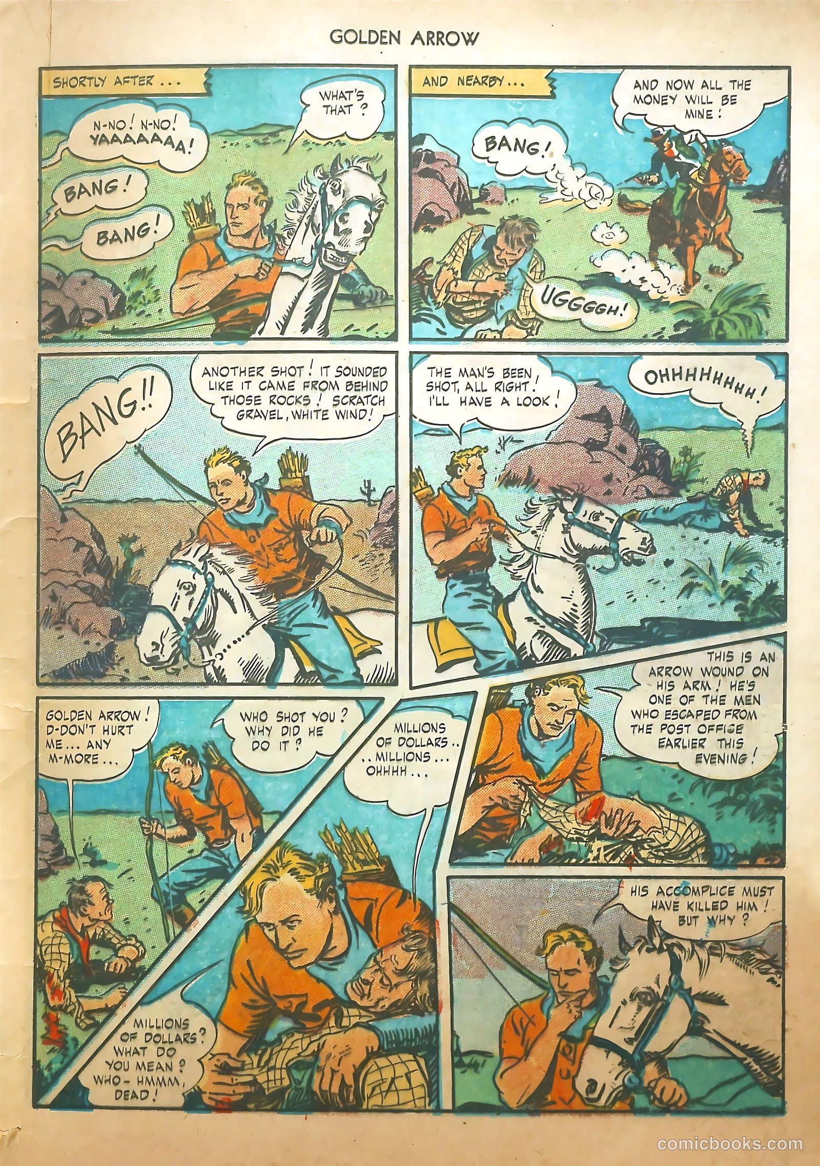 Golden Arrow #4 (1946) — page 13 of 37
