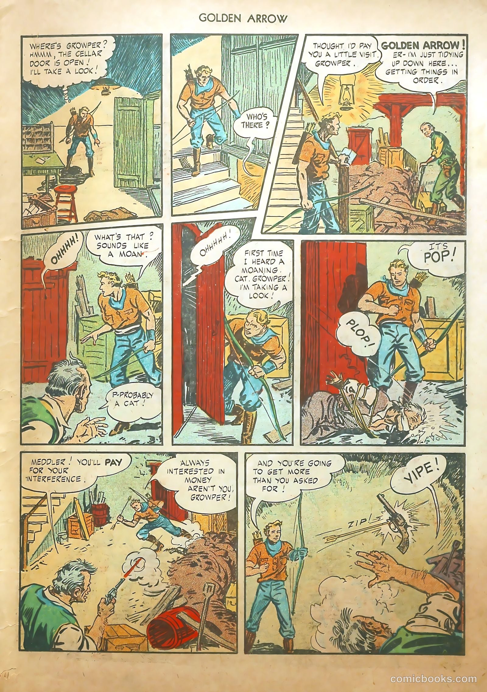 Golden Arrow #4 (1946) — page 15 of 37