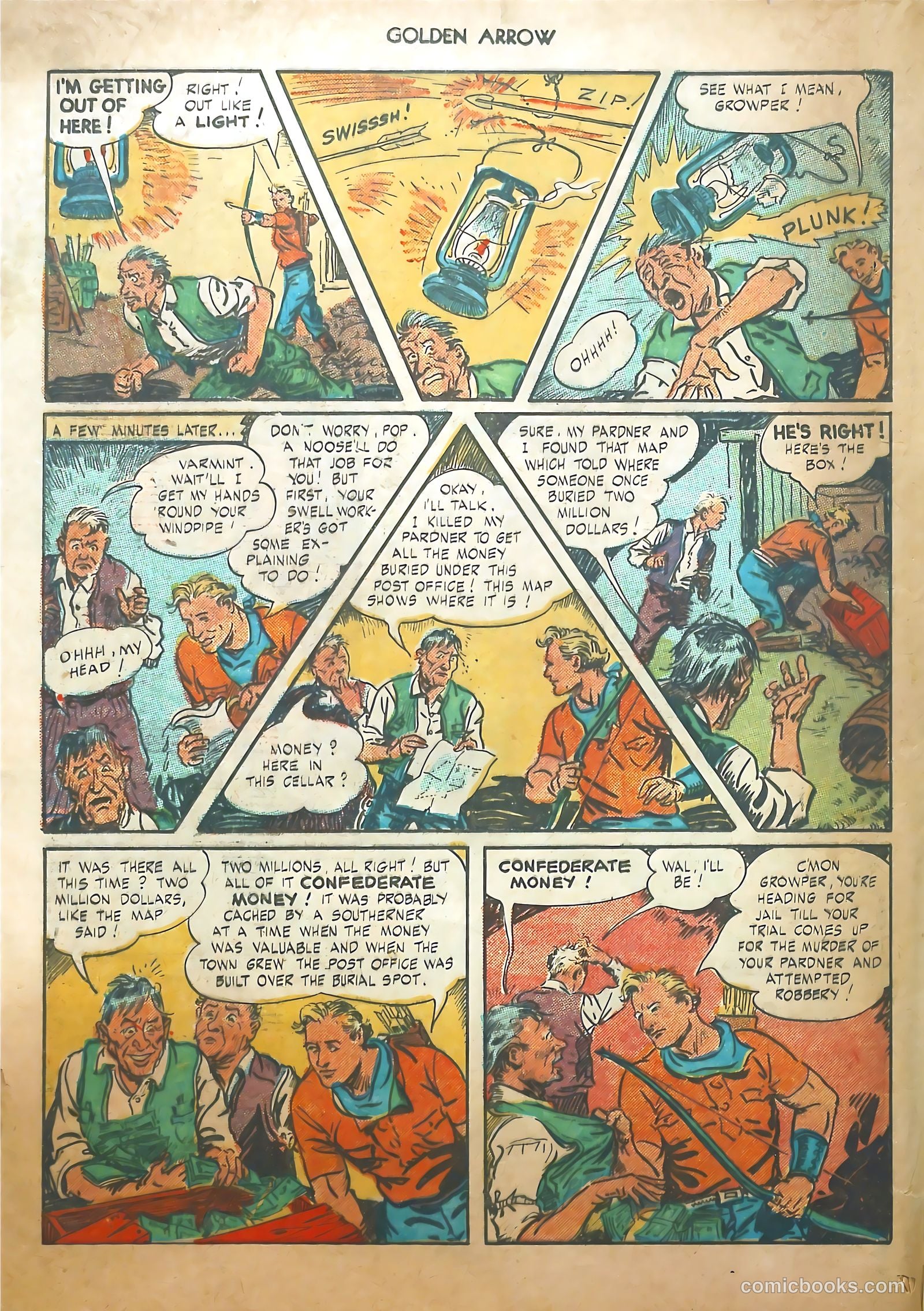 Golden Arrow #4 (1946) — page 16 of 37