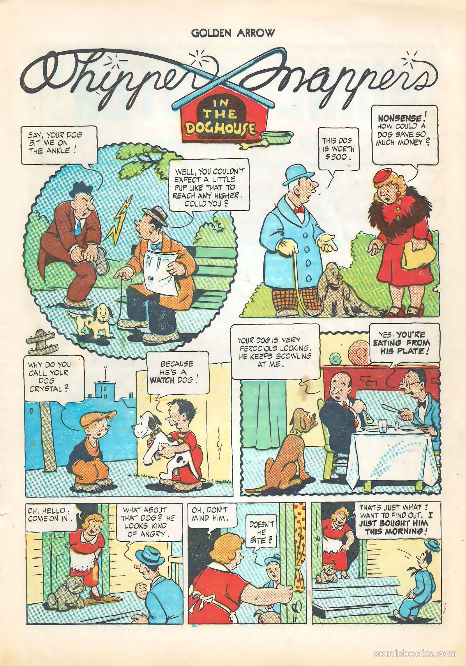 Golden Arrow #4 (1946) — page 17 of 37