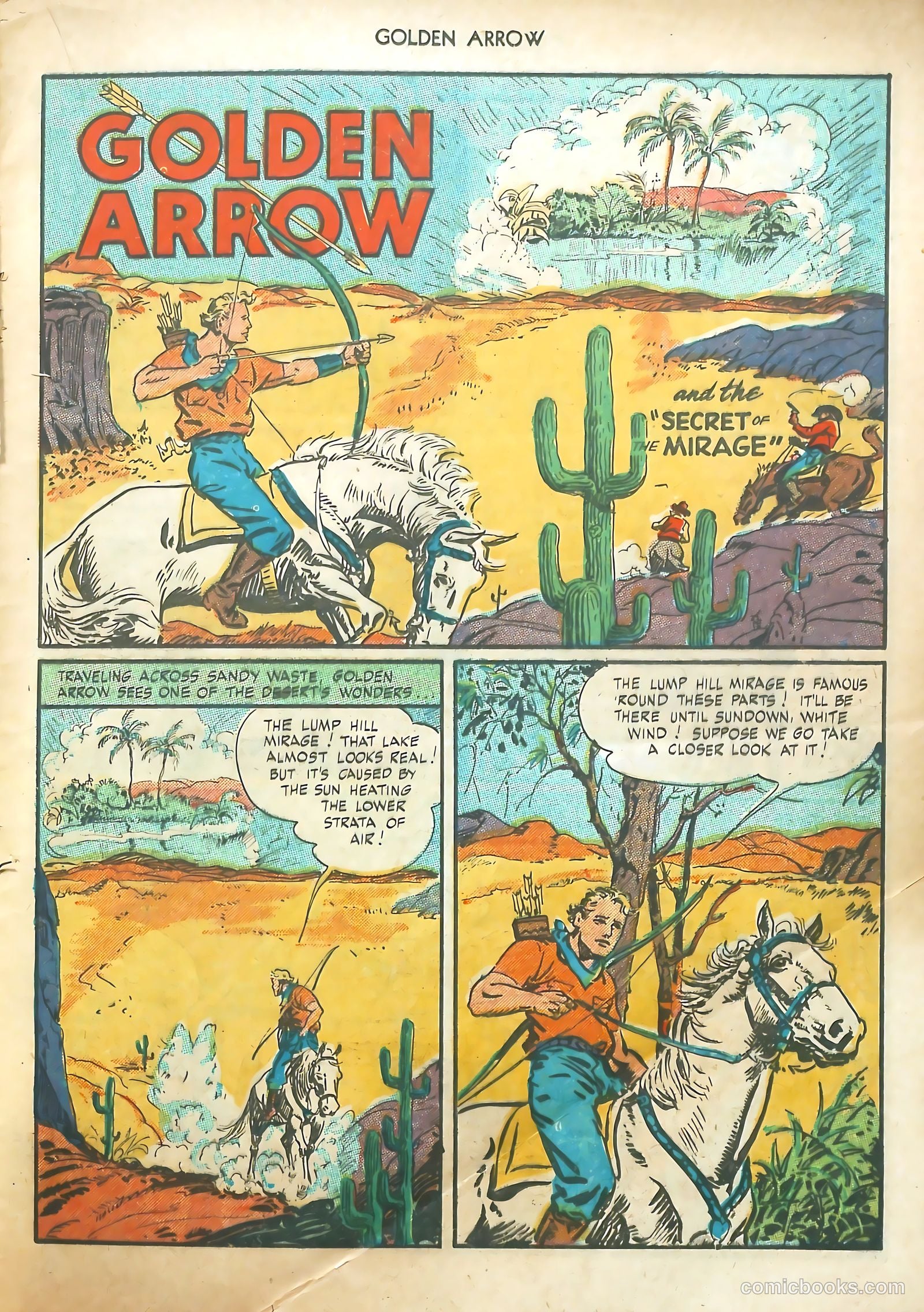 Golden Arrow #4 (1946) — page 21 of 37
