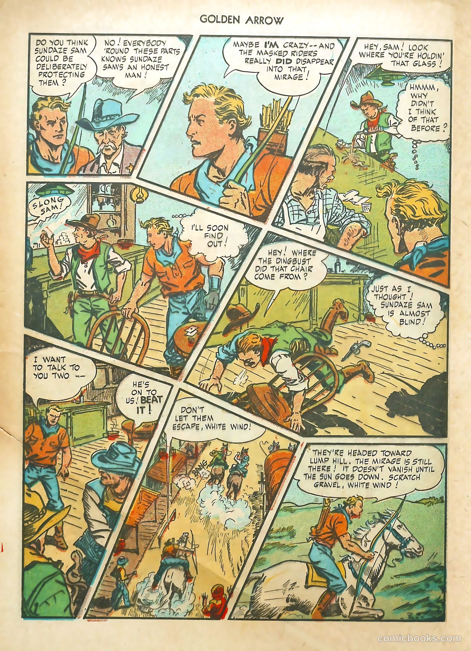 Golden Arrow #4 (1946) — page 24 of 37