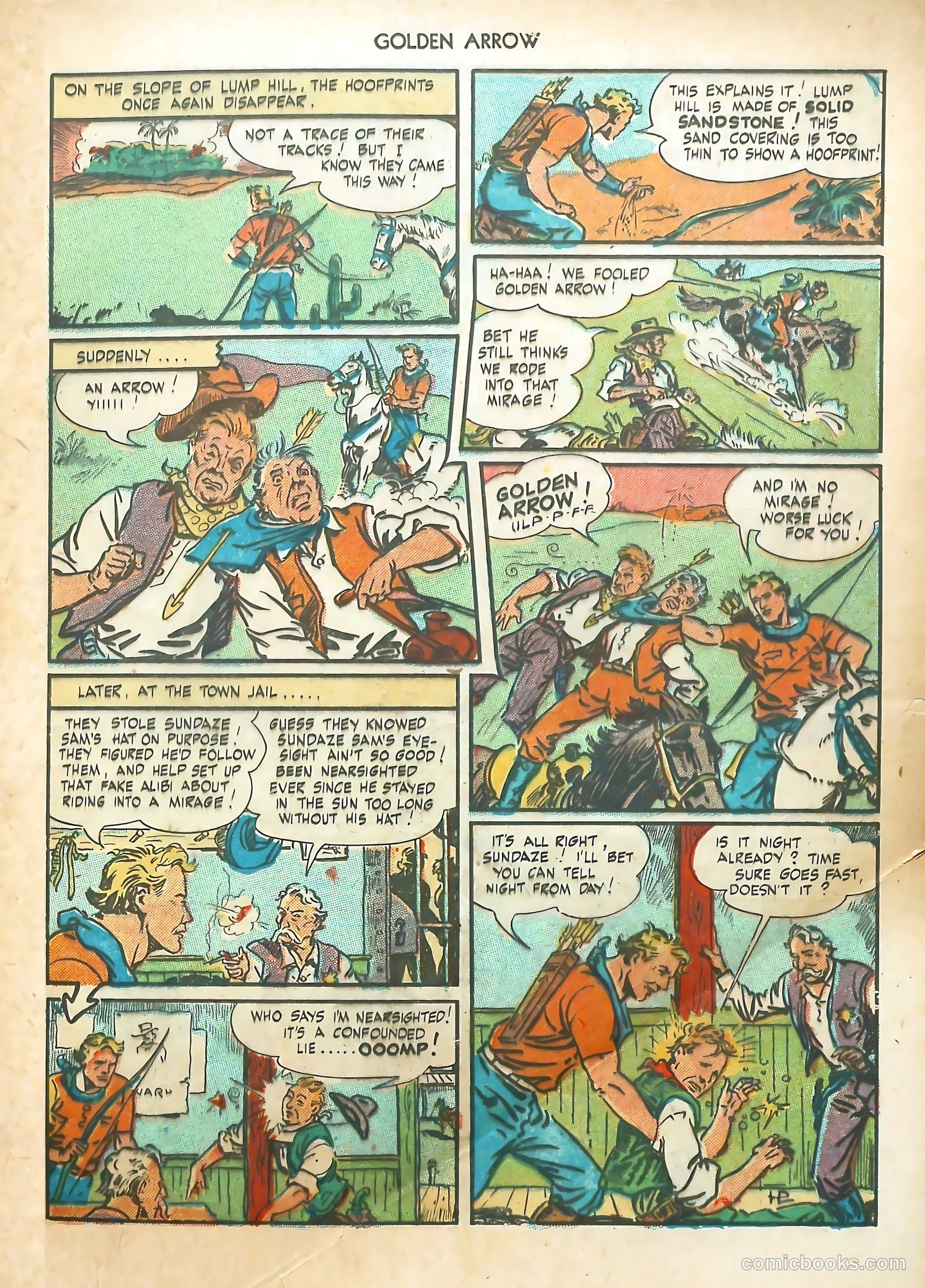 Golden Arrow #4 (1946) — page 25 of 37