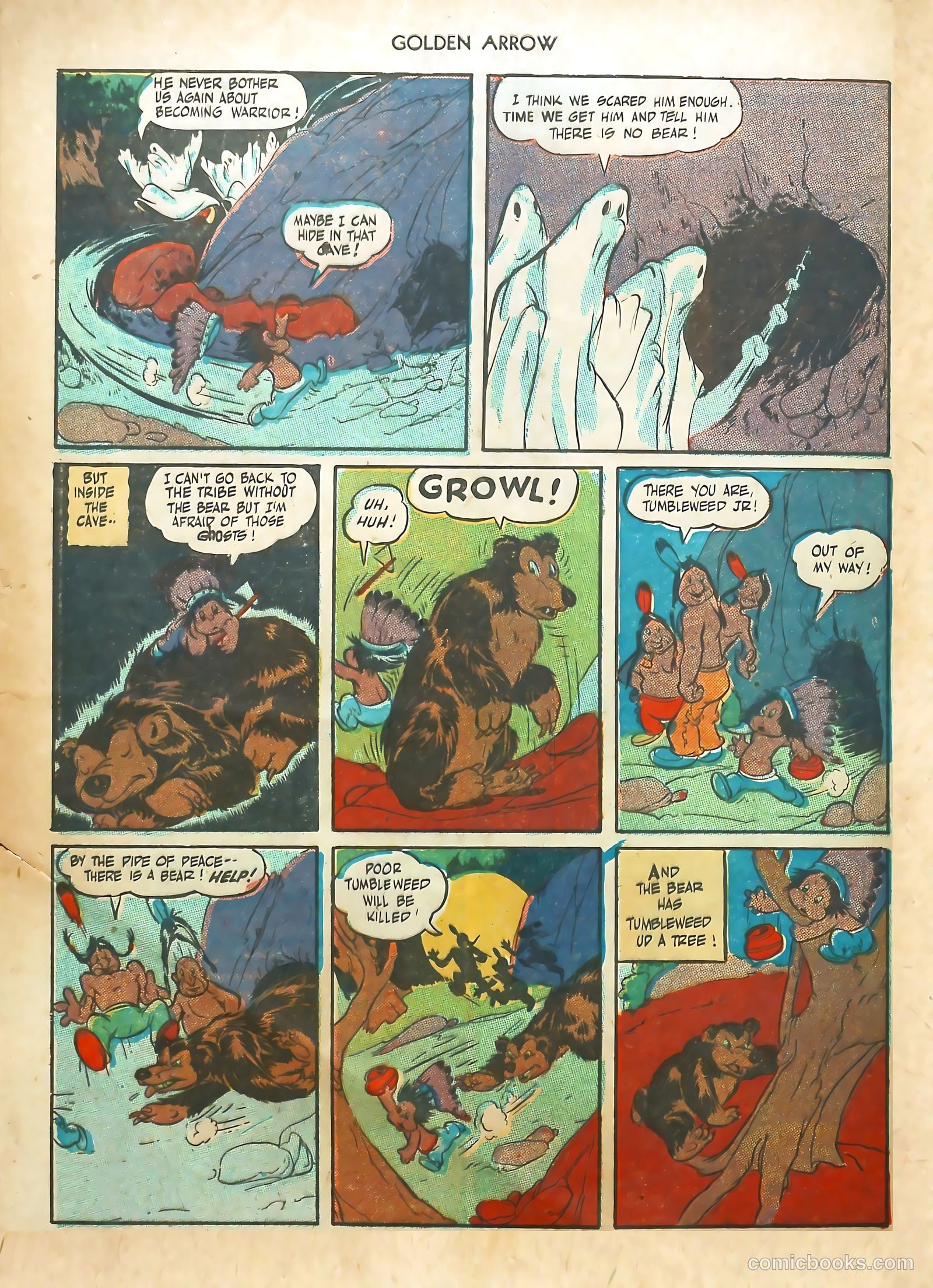 Golden Arrow #4 (1946) — page 28 of 37