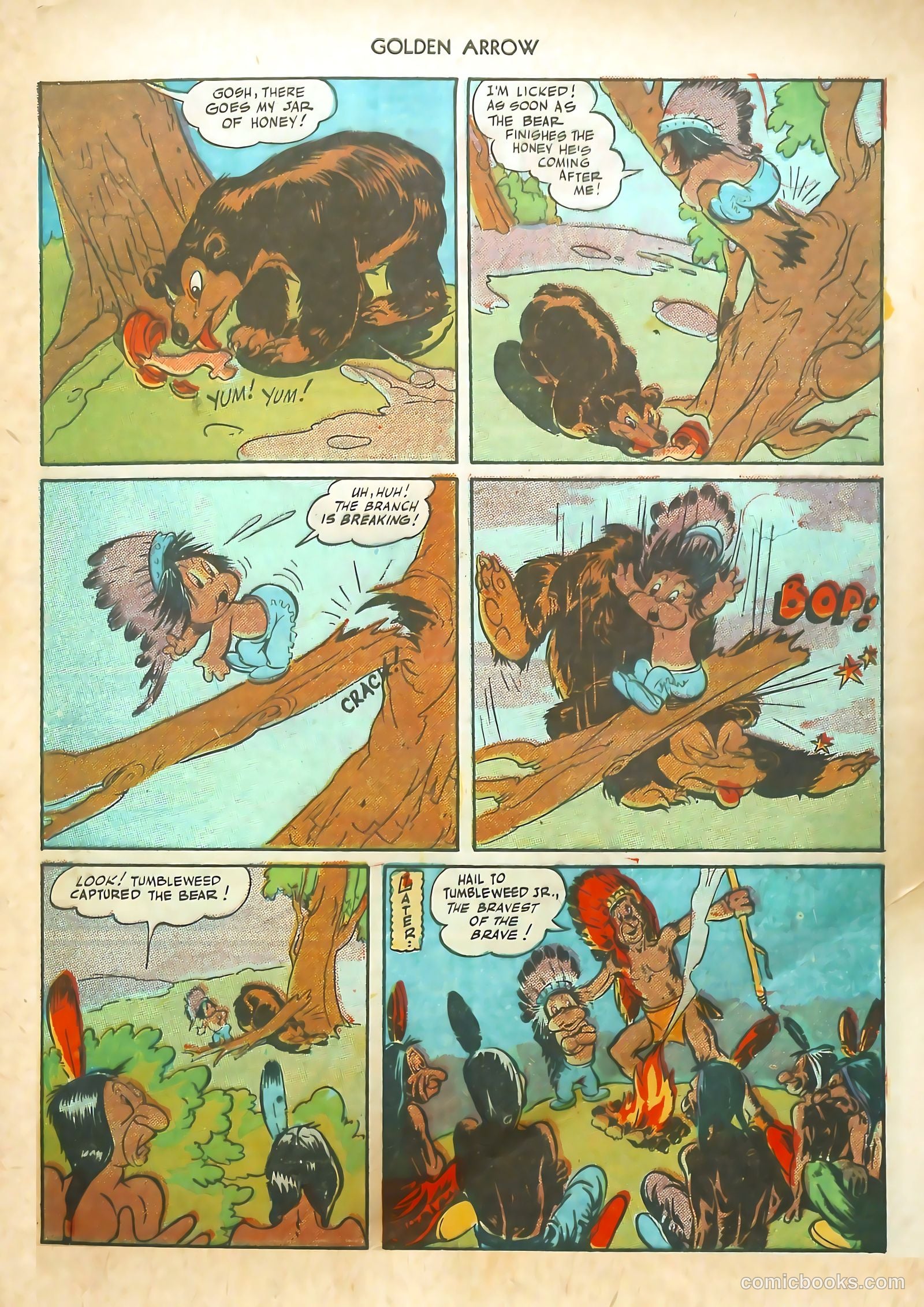 Golden Arrow #4 (1946) — page 29 of 37
