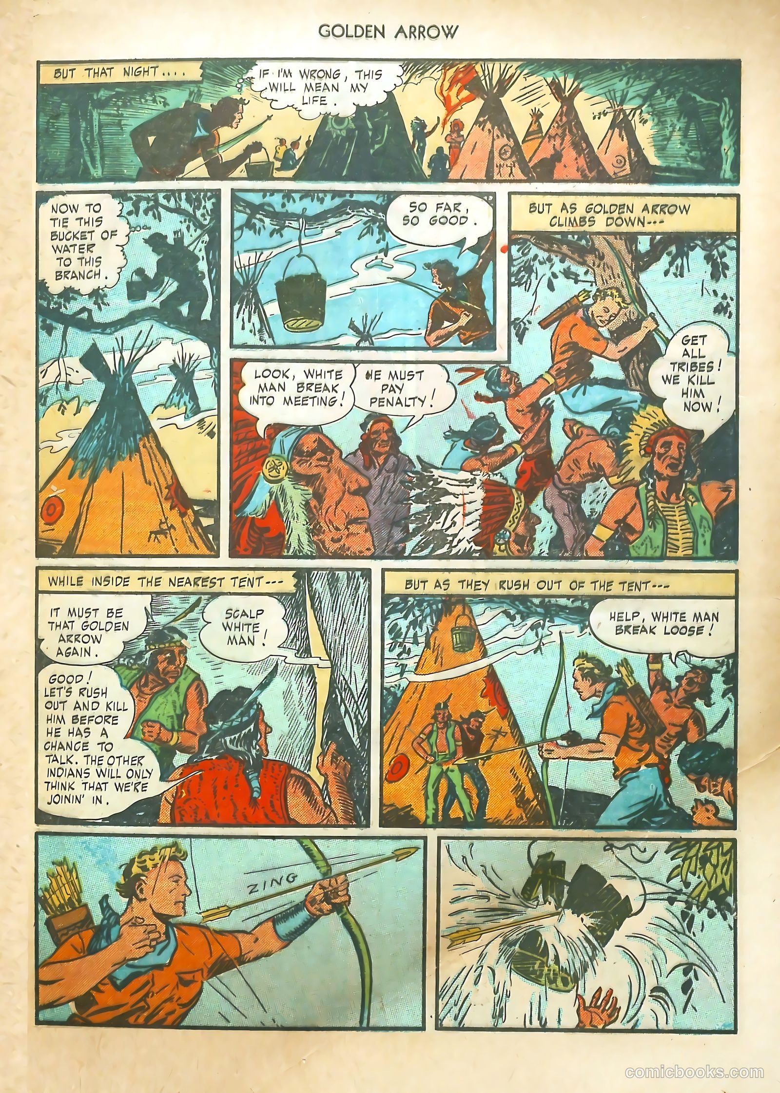 Golden Arrow #4 (1946) — page 33 of 37
