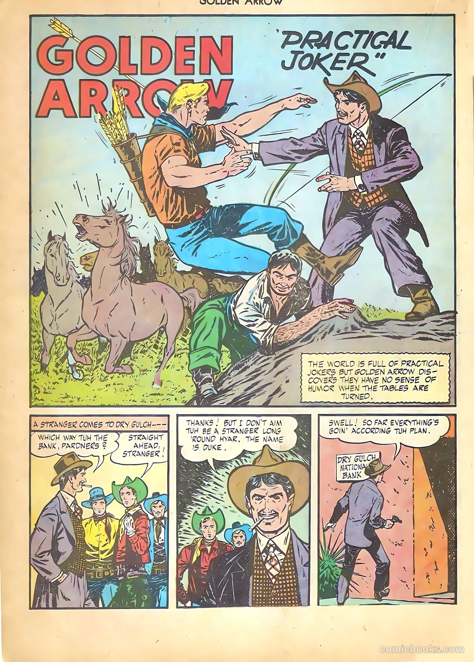 Golden Arrow #5 (1946) — page 16 of 52