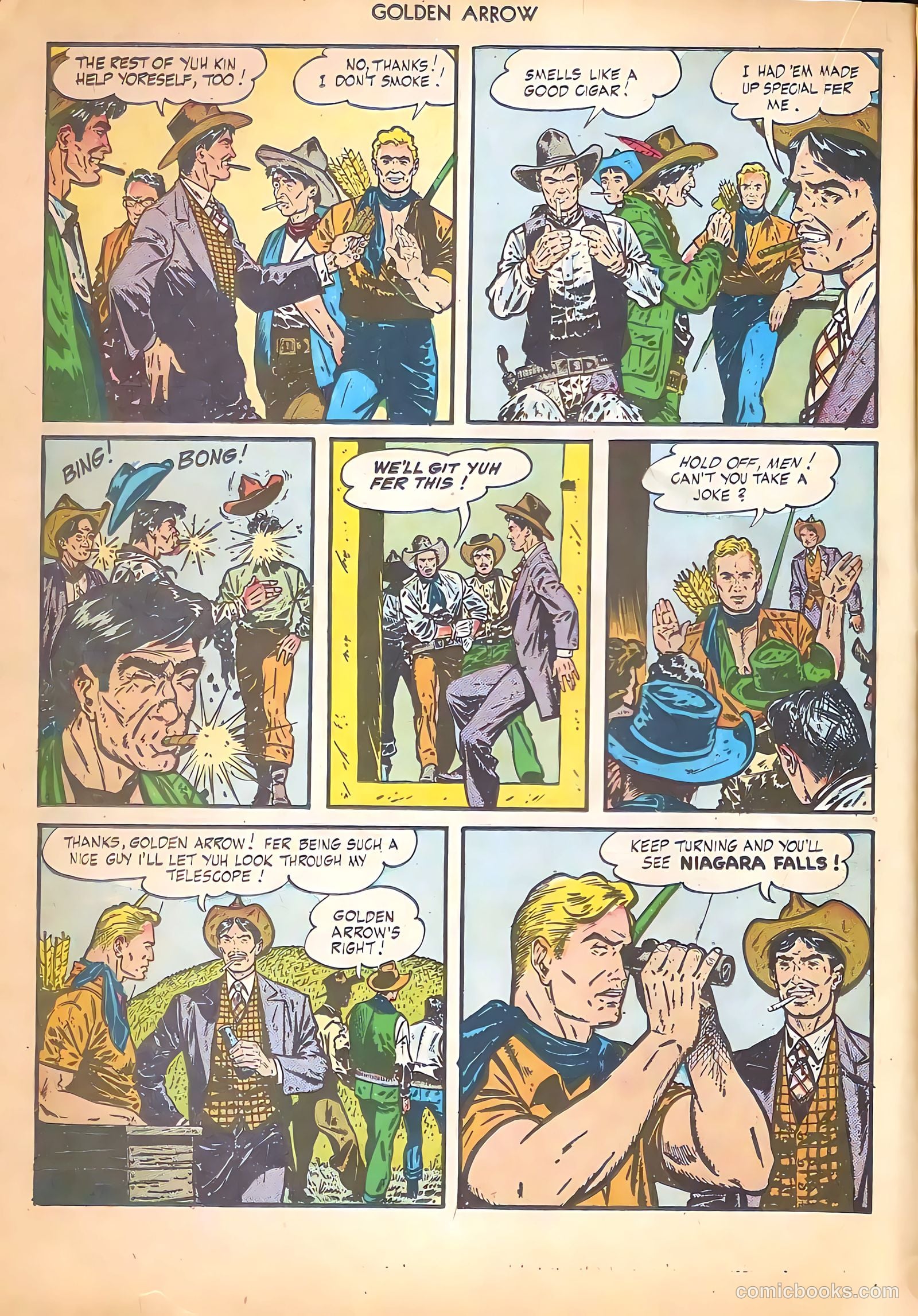 Golden Arrow #5 (1946) — page 18 of 52