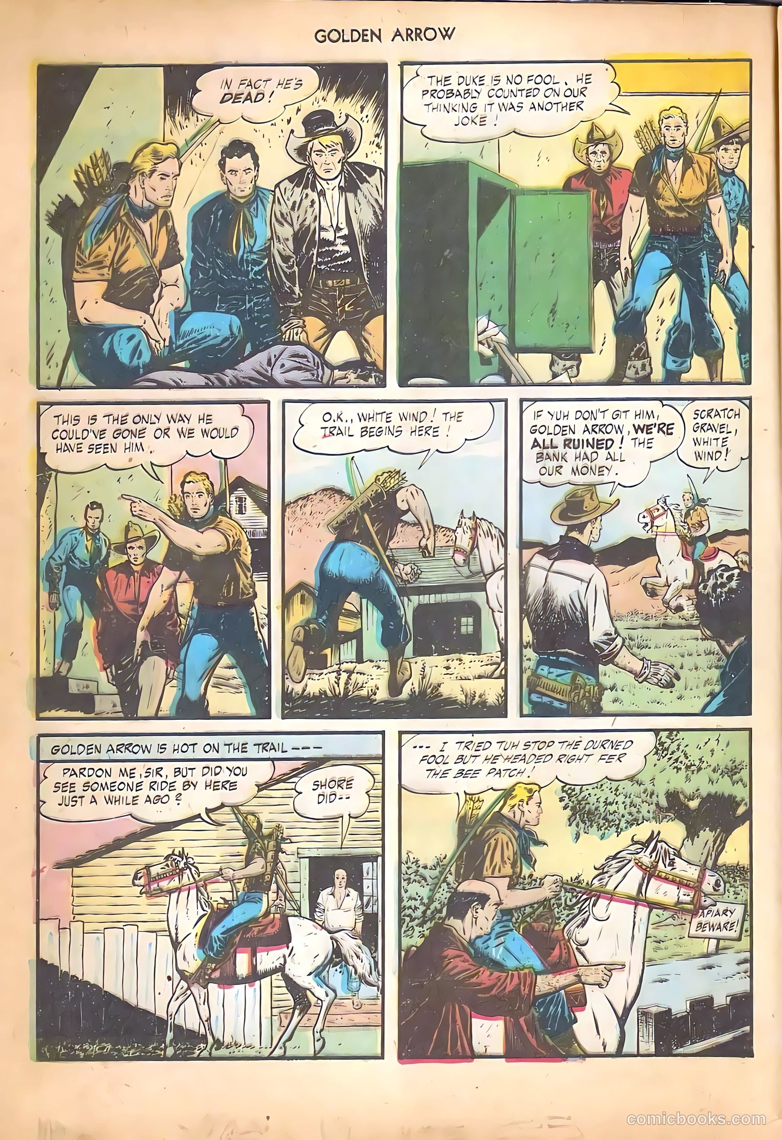 Golden Arrow #5 (1946) — page 20 of 52