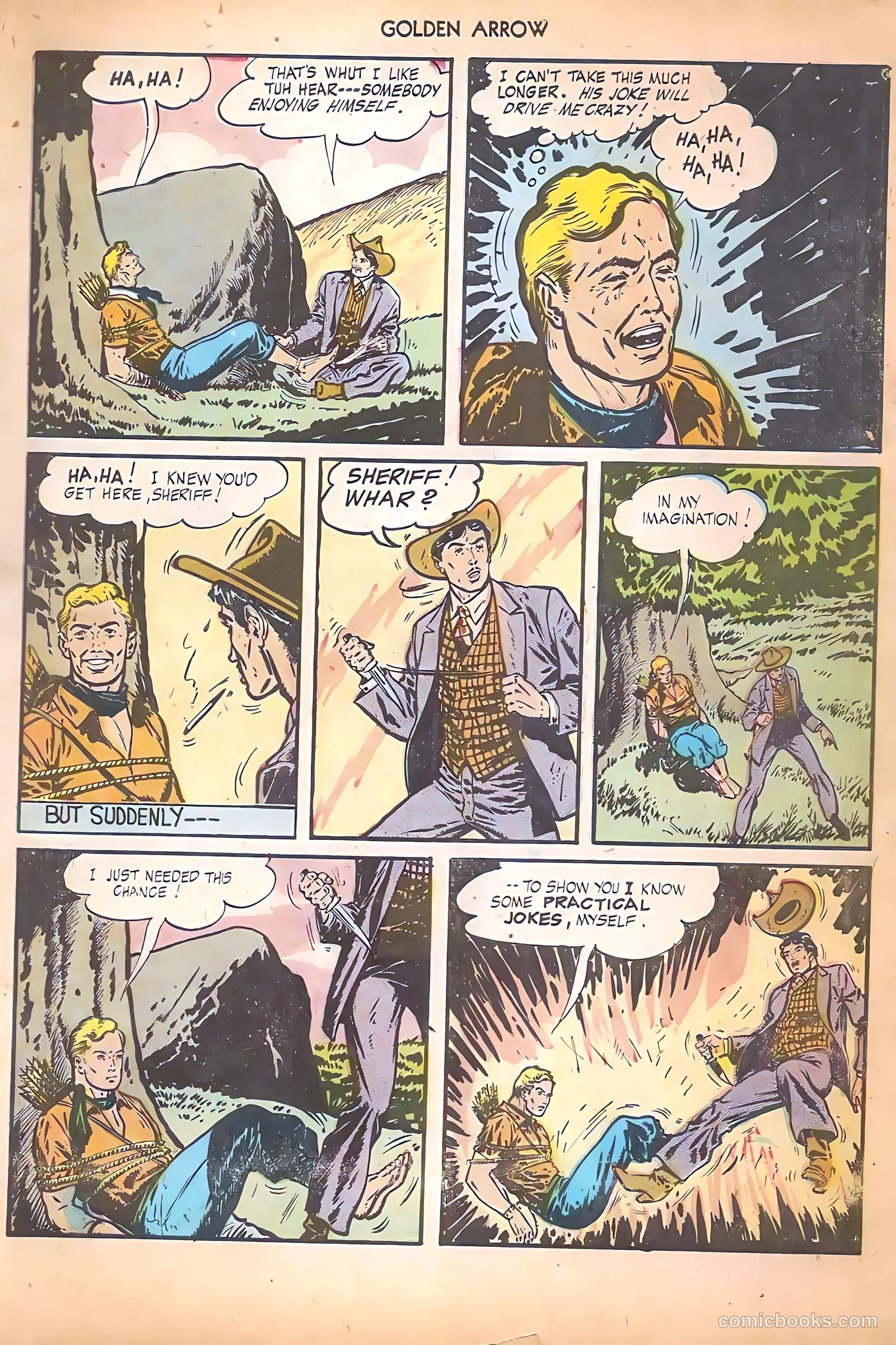Golden Arrow #5 (1946) — page 23 of 52