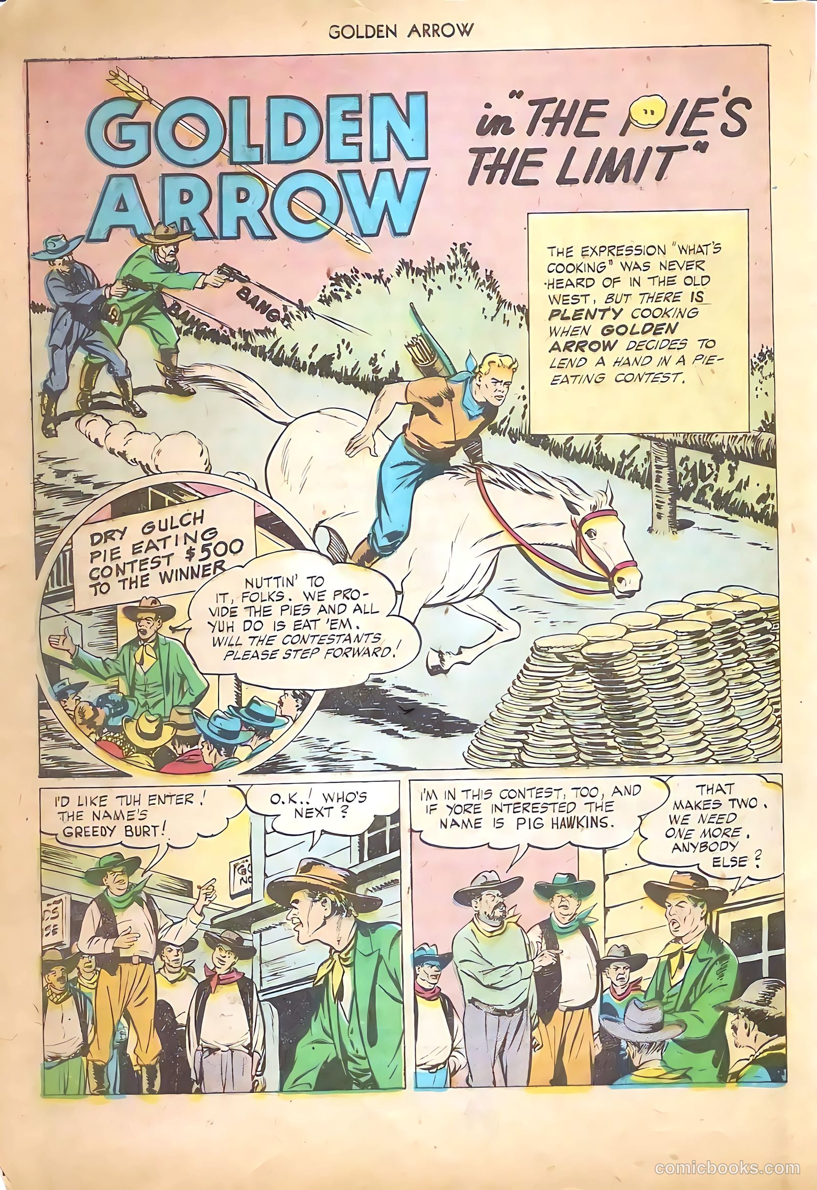 Golden Arrow #5 (1946) — page 28 of 52