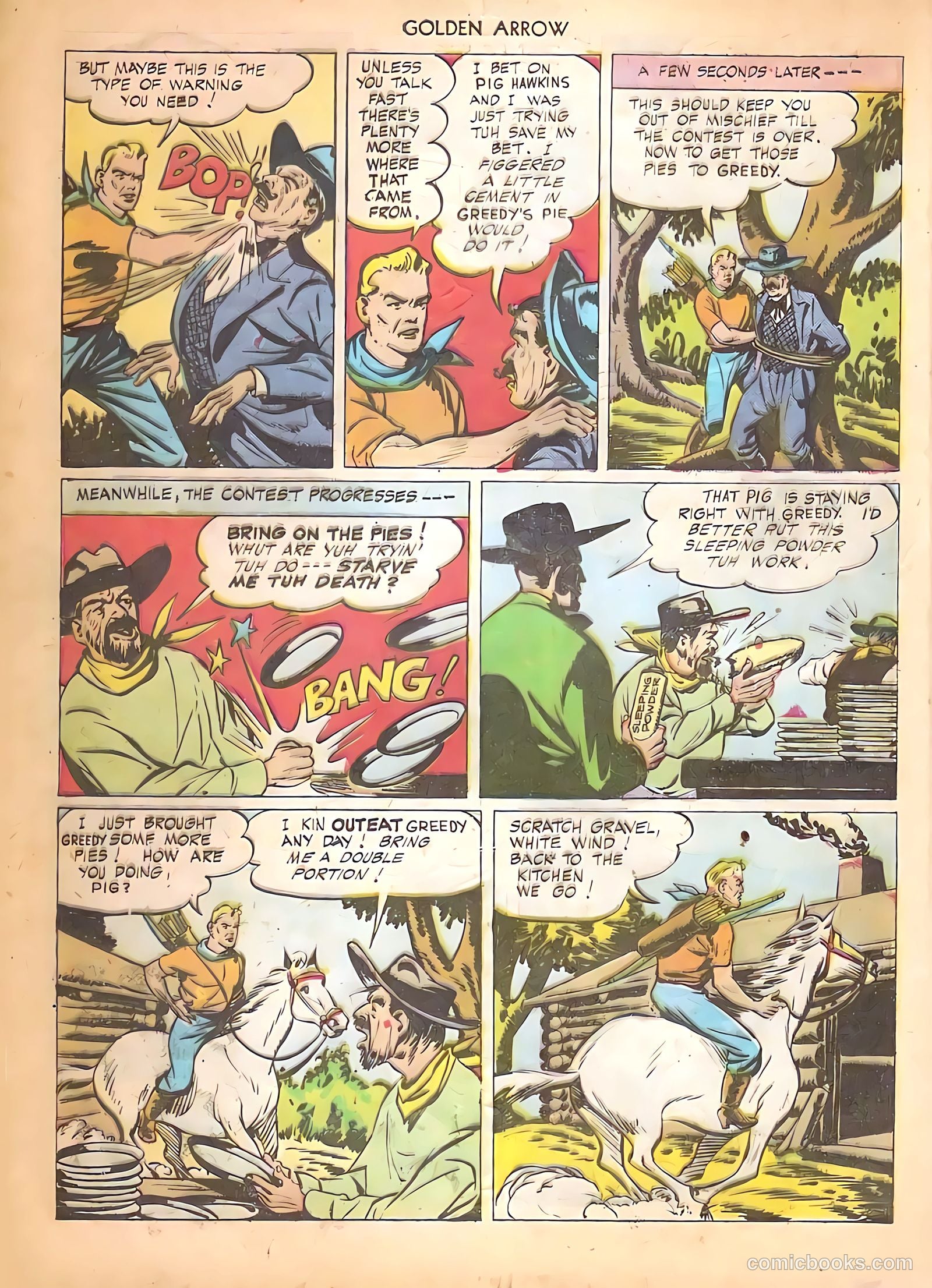 Golden Arrow #5 (1946) — page 32 of 52