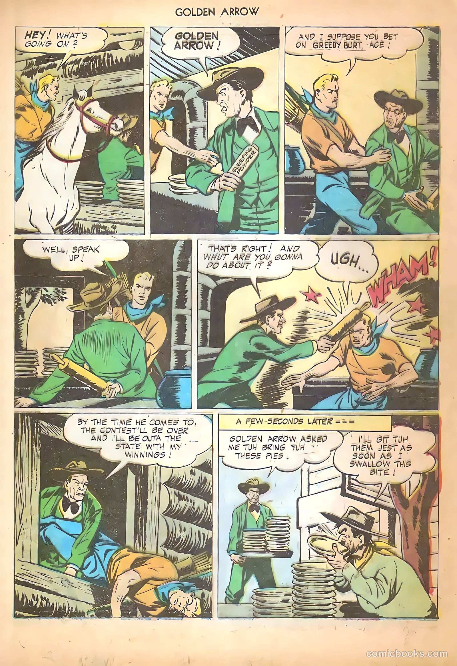 Golden Arrow #5 (1946) — page 33 of 52