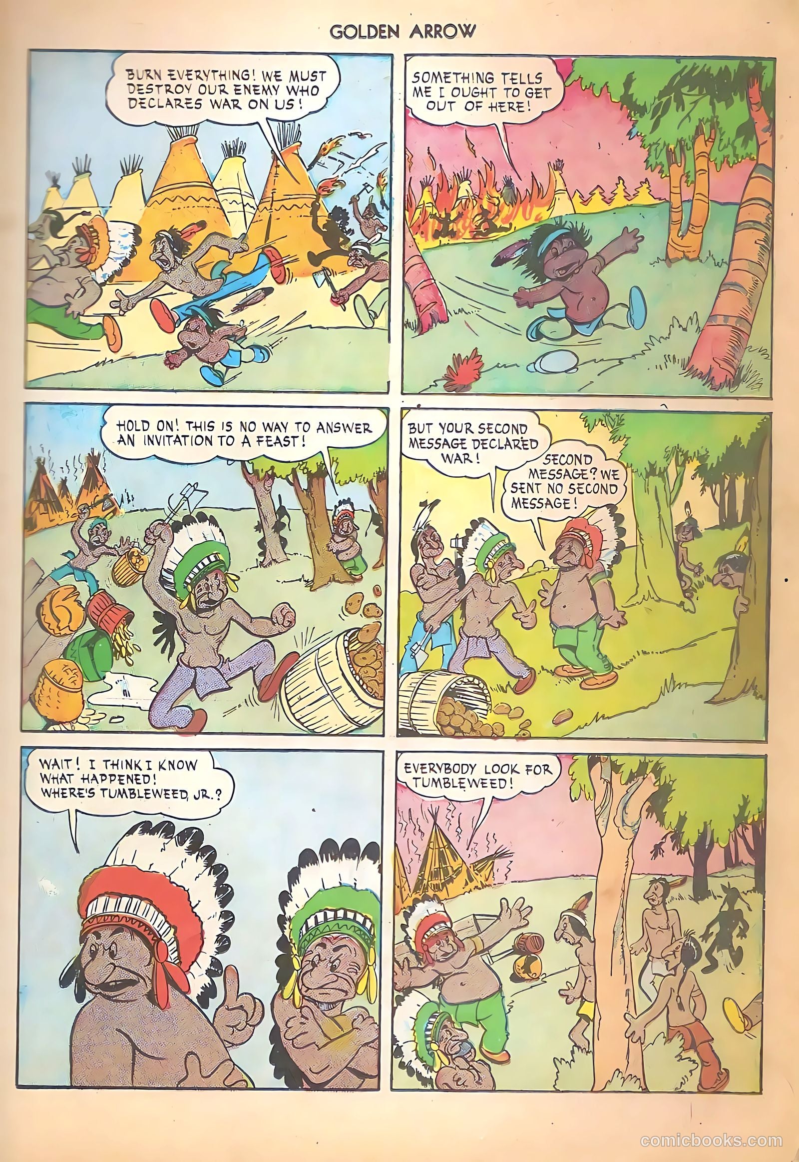Golden Arrow #5 (1946) — page 39 of 52