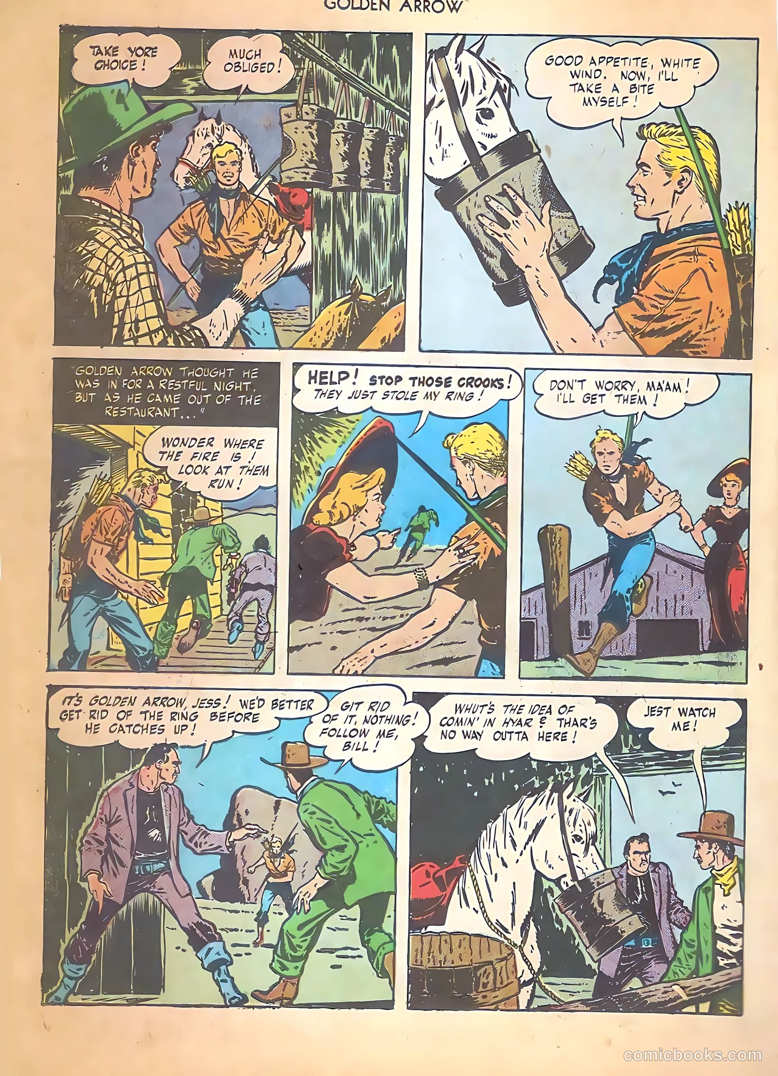 Golden Arrow #5 (1946) — page 42 of 52