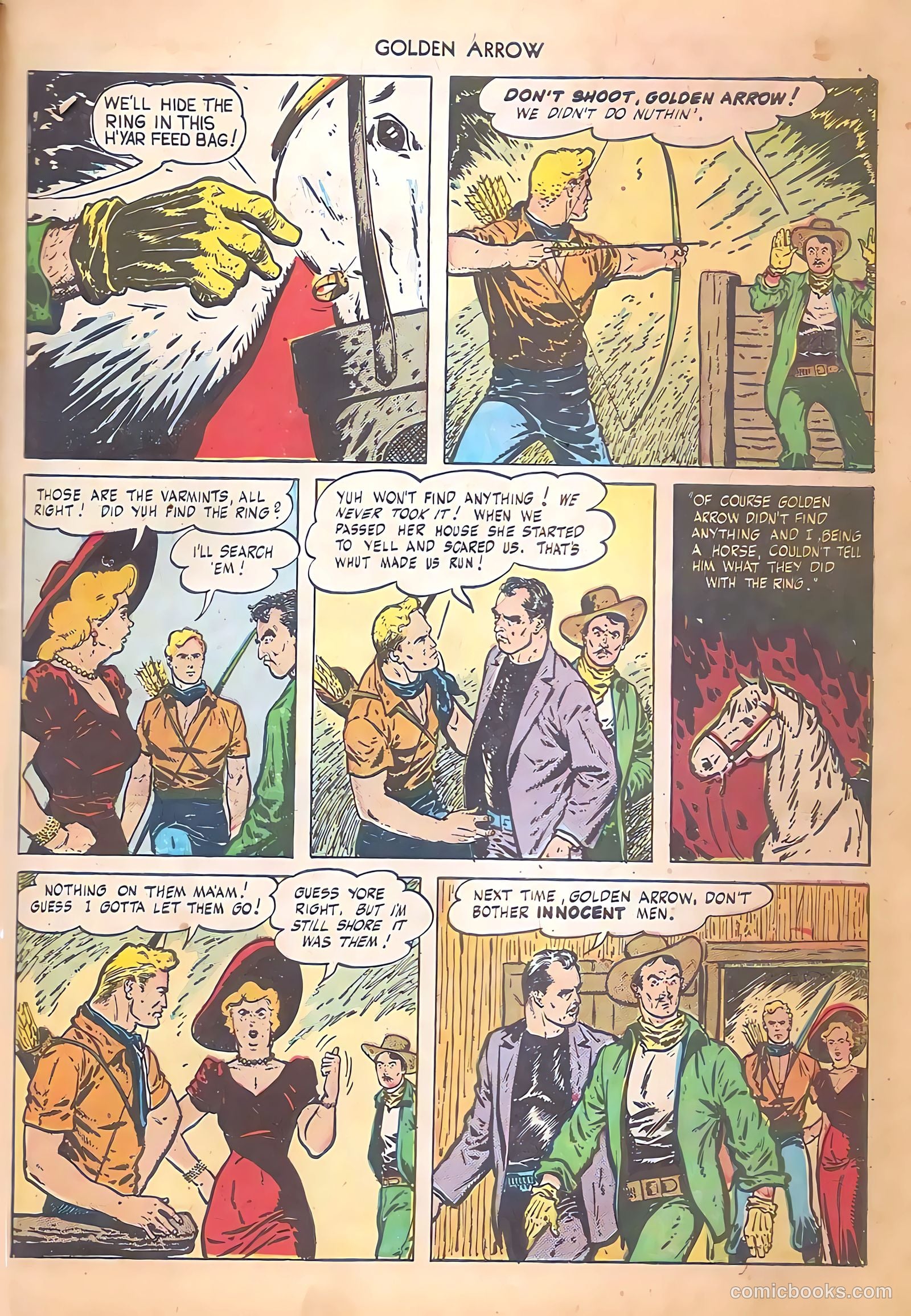 Golden Arrow #5 (1946) — page 43 of 52