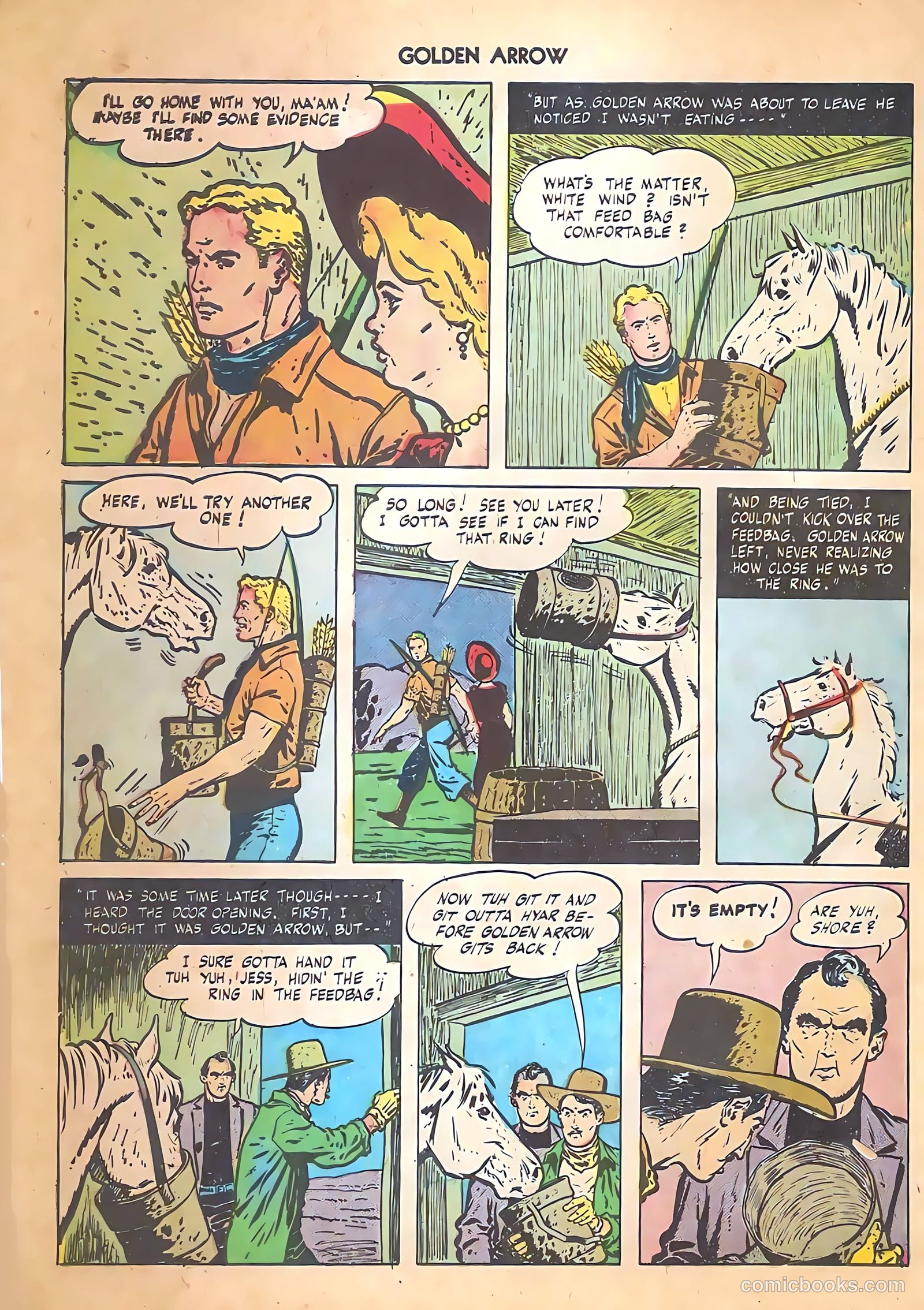 Golden Arrow #5 (1946) — page 44 of 52