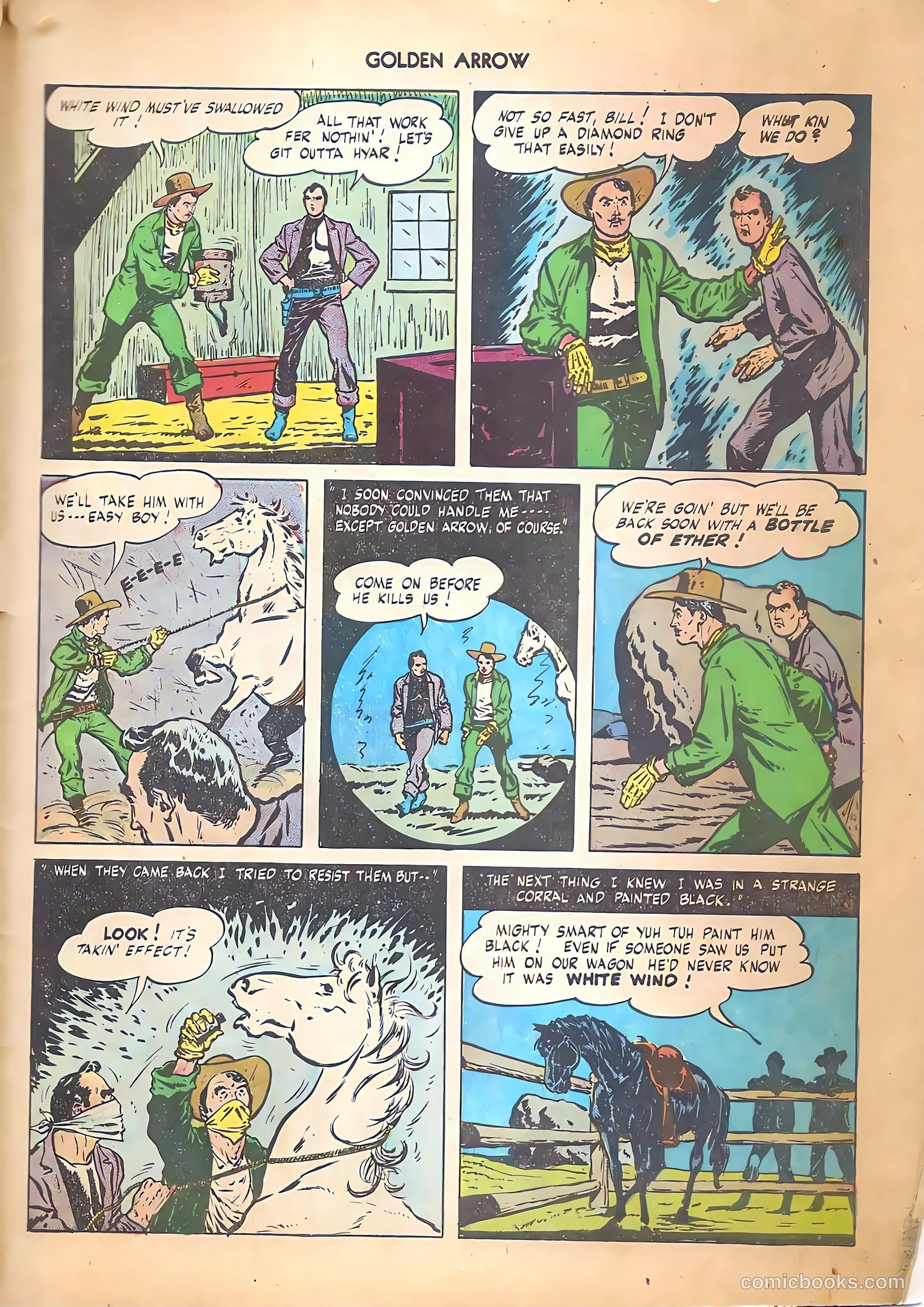 Golden Arrow #5 (1946) — page 45 of 52