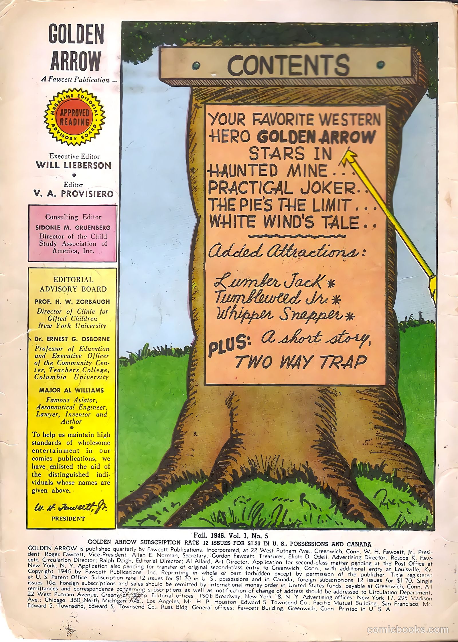 Golden Arrow #5 (1946) — page 2 of 52