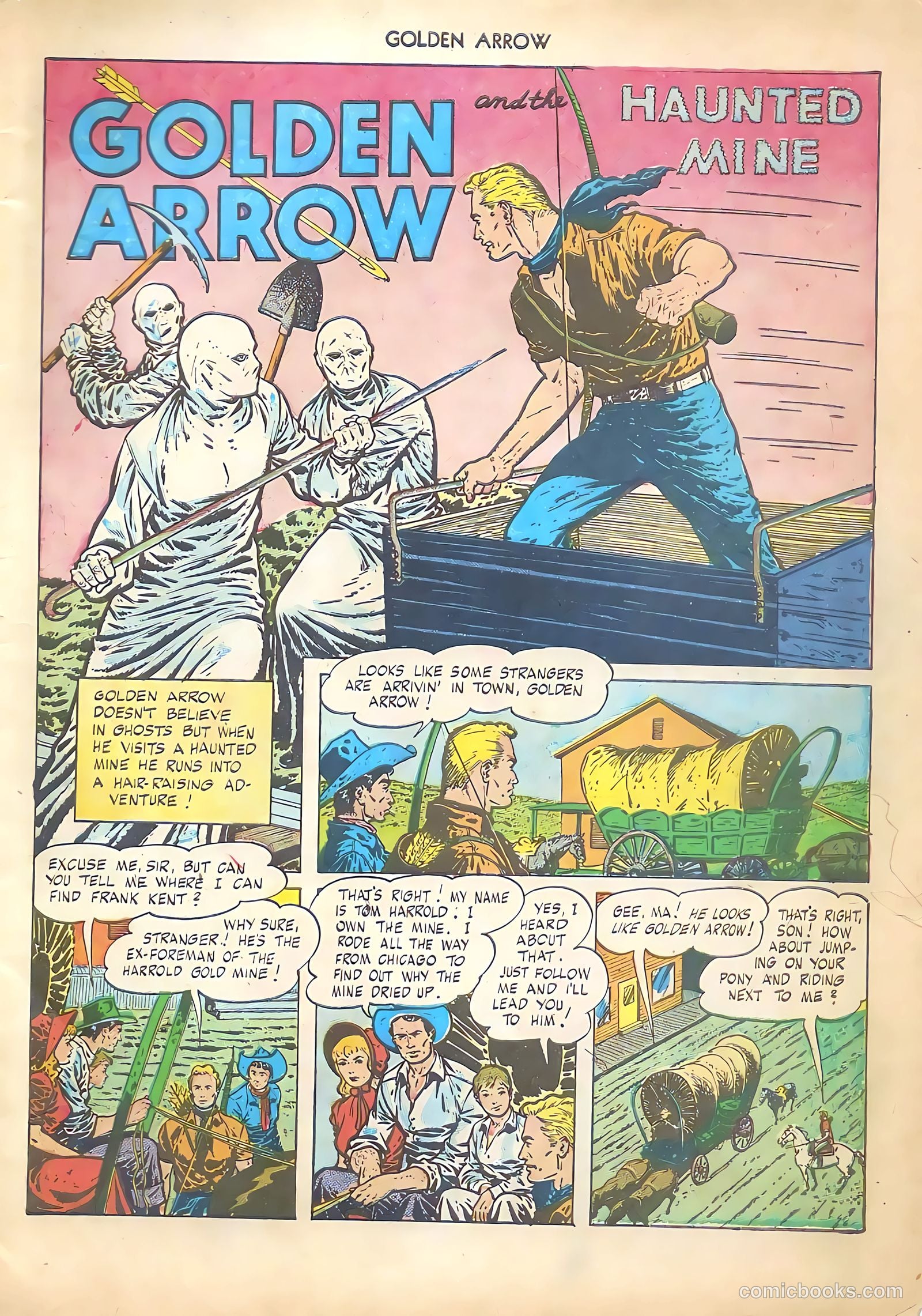 Golden Arrow #5 (1946) — page 3 of 52