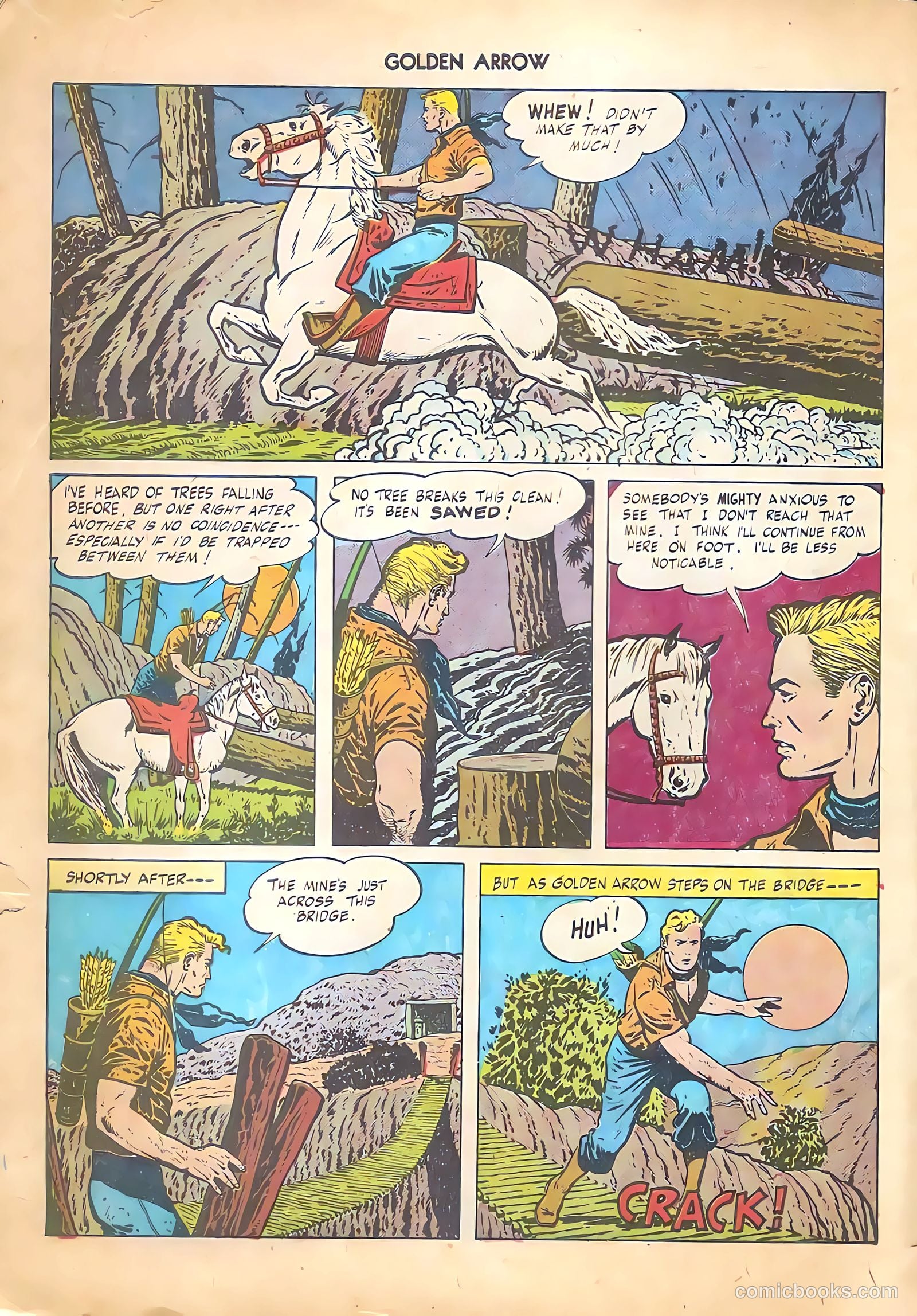 Golden Arrow #5 (1946) — page 8 of 52