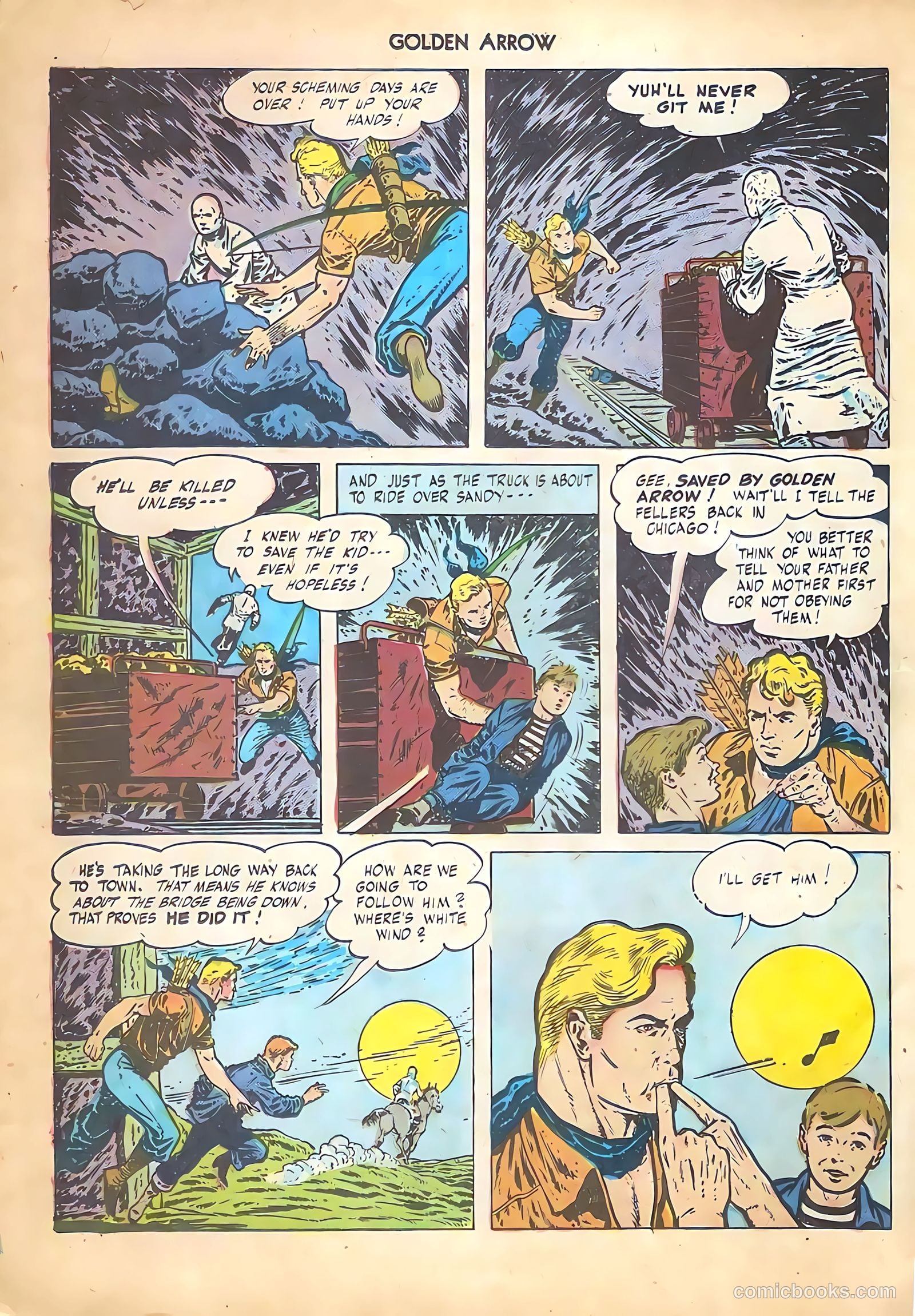 Golden Arrow #5 (1946) — page 12 of 52