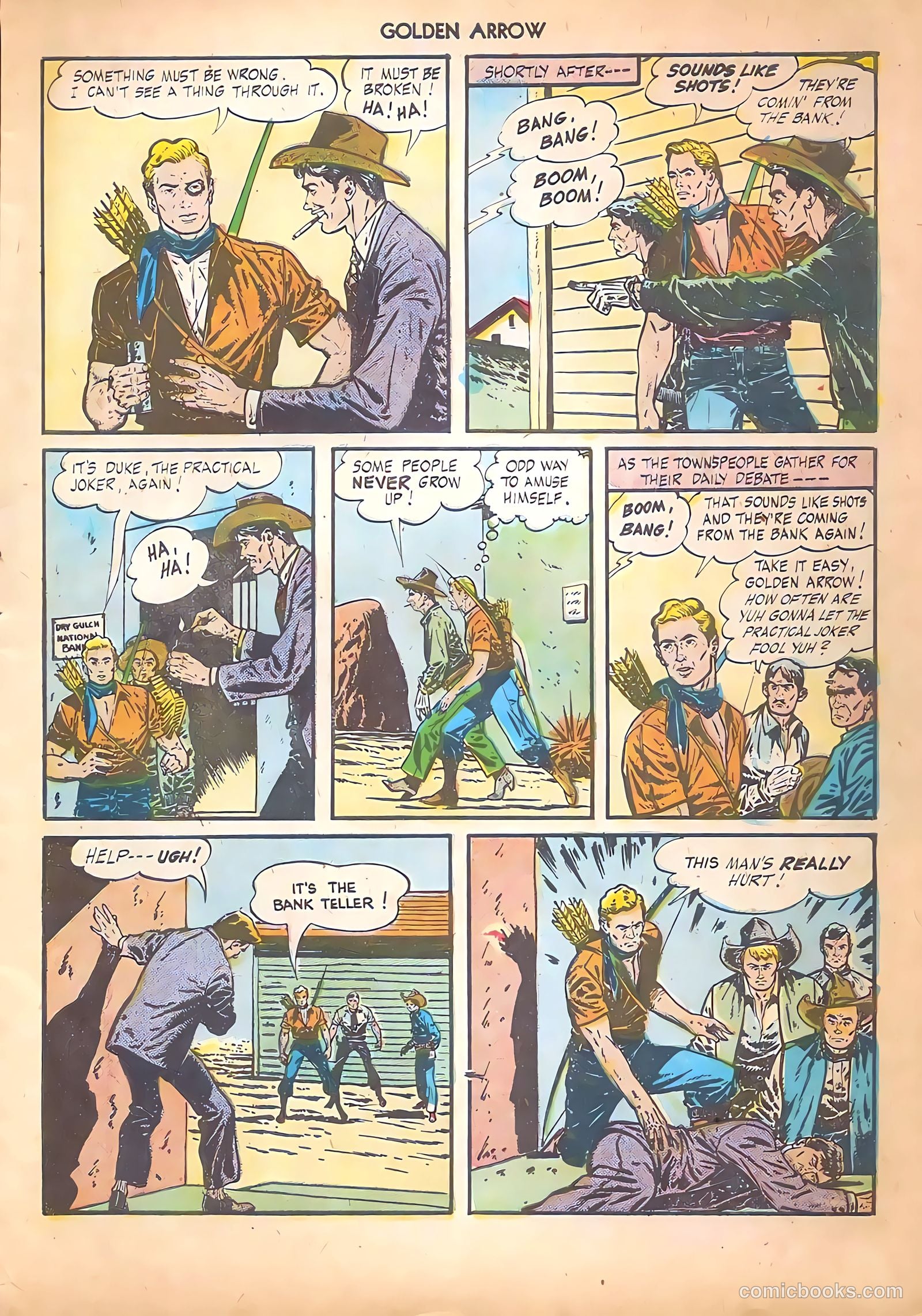 Golden Arrow #5 (1946) — page 19 of 52
