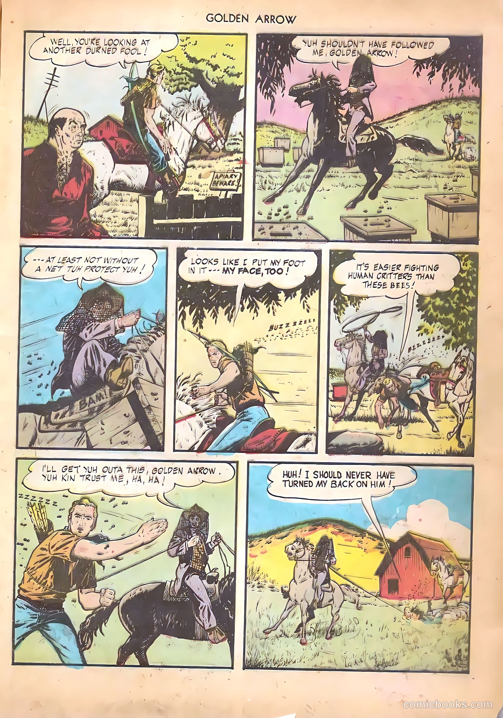Golden Arrow #5 (1946) — page 21 of 52