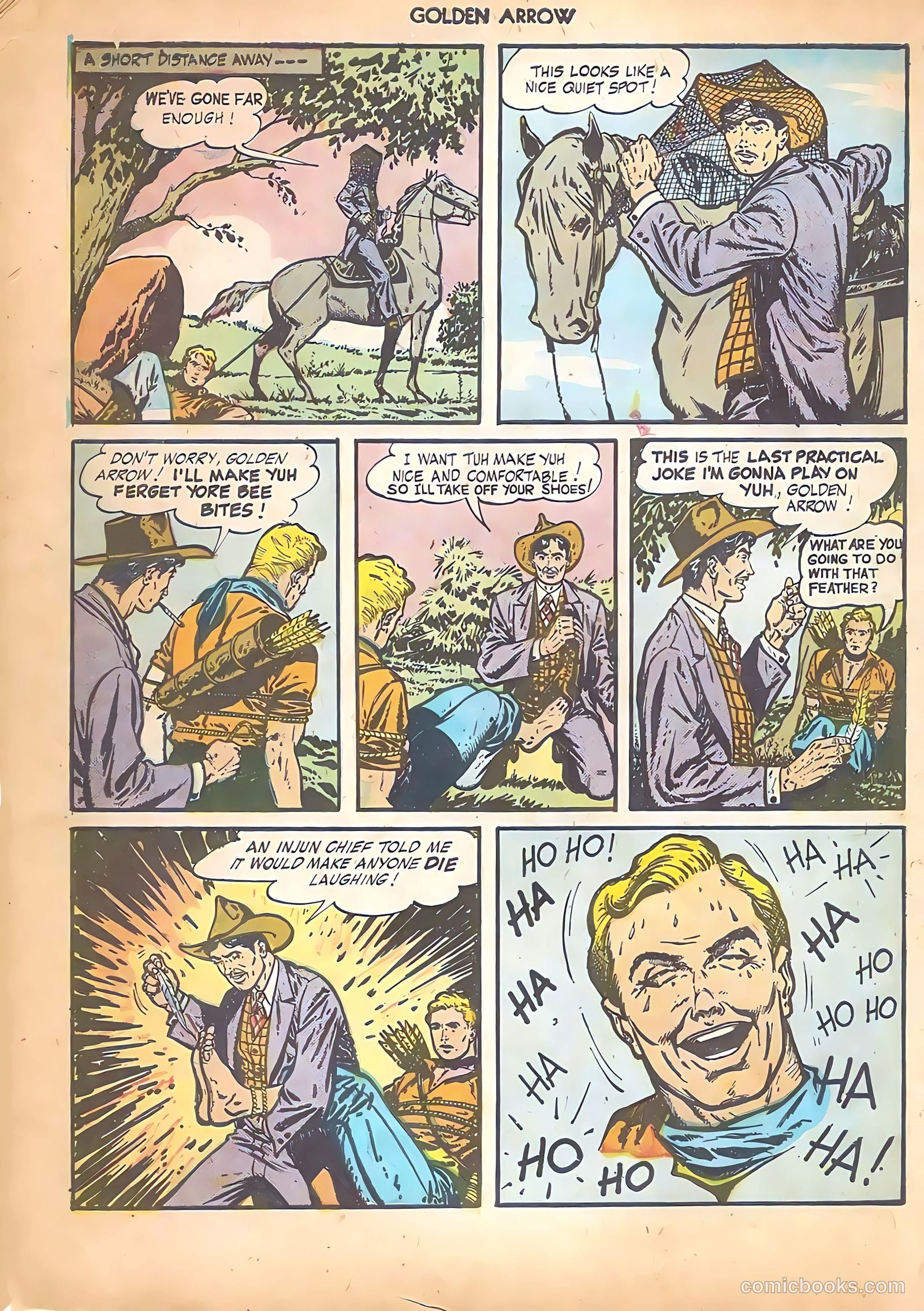 Golden Arrow #5 (1946) — page 22 of 52